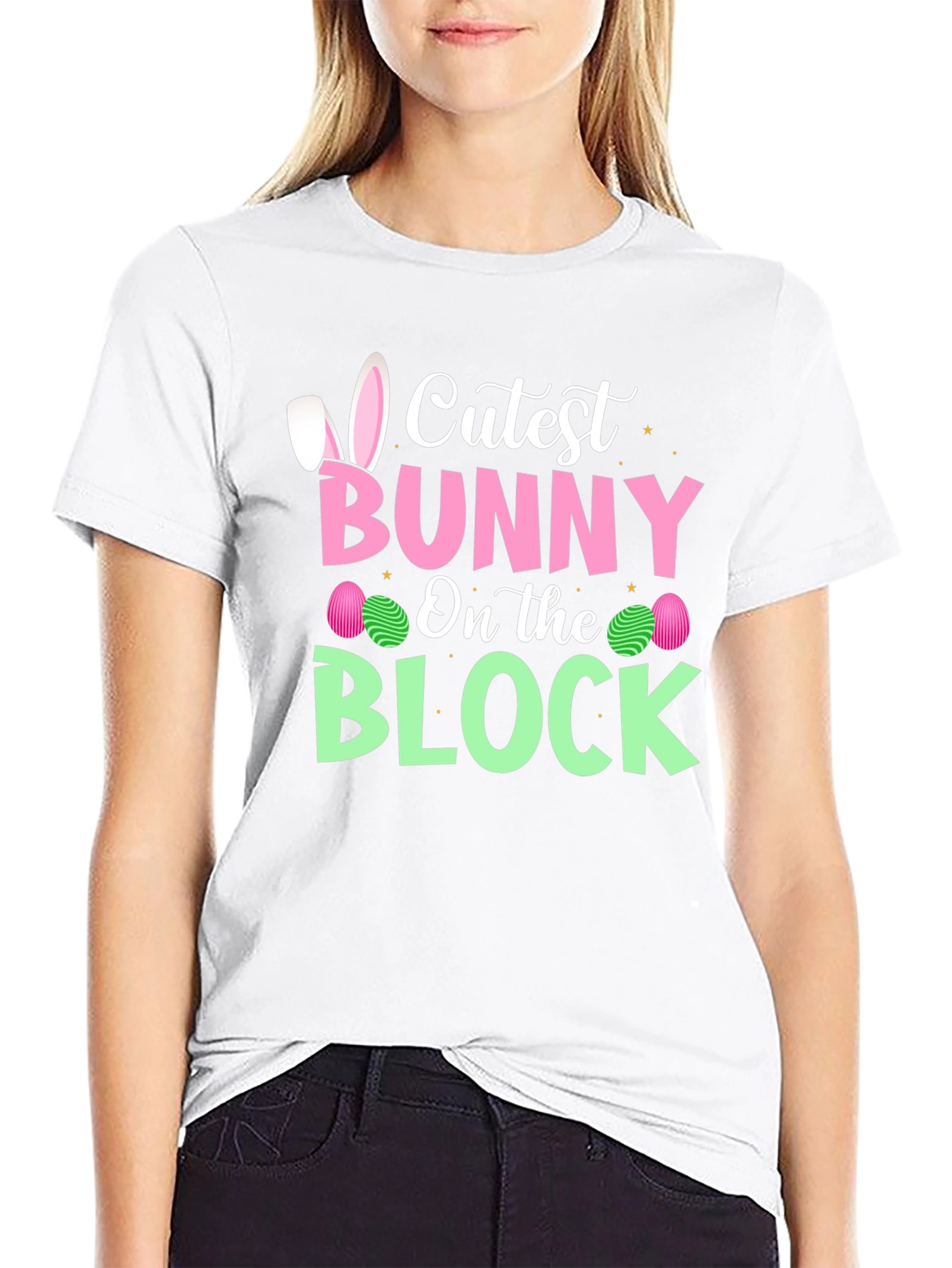 Cutest Bunny On The Block Easter T-Shirt
