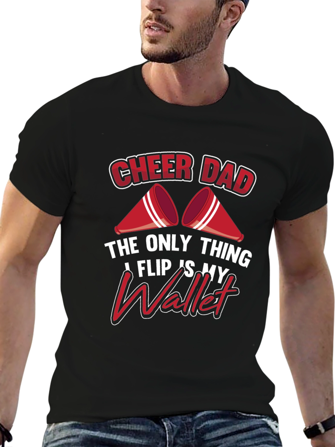 Cheer Dad Graphic Tee