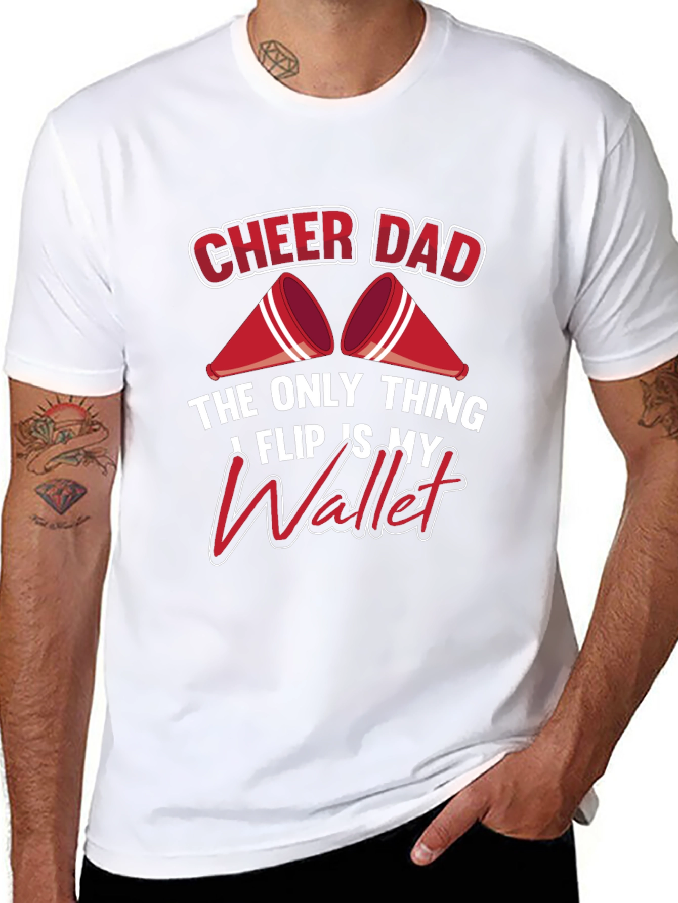 Cheer Dad Graphic Tee