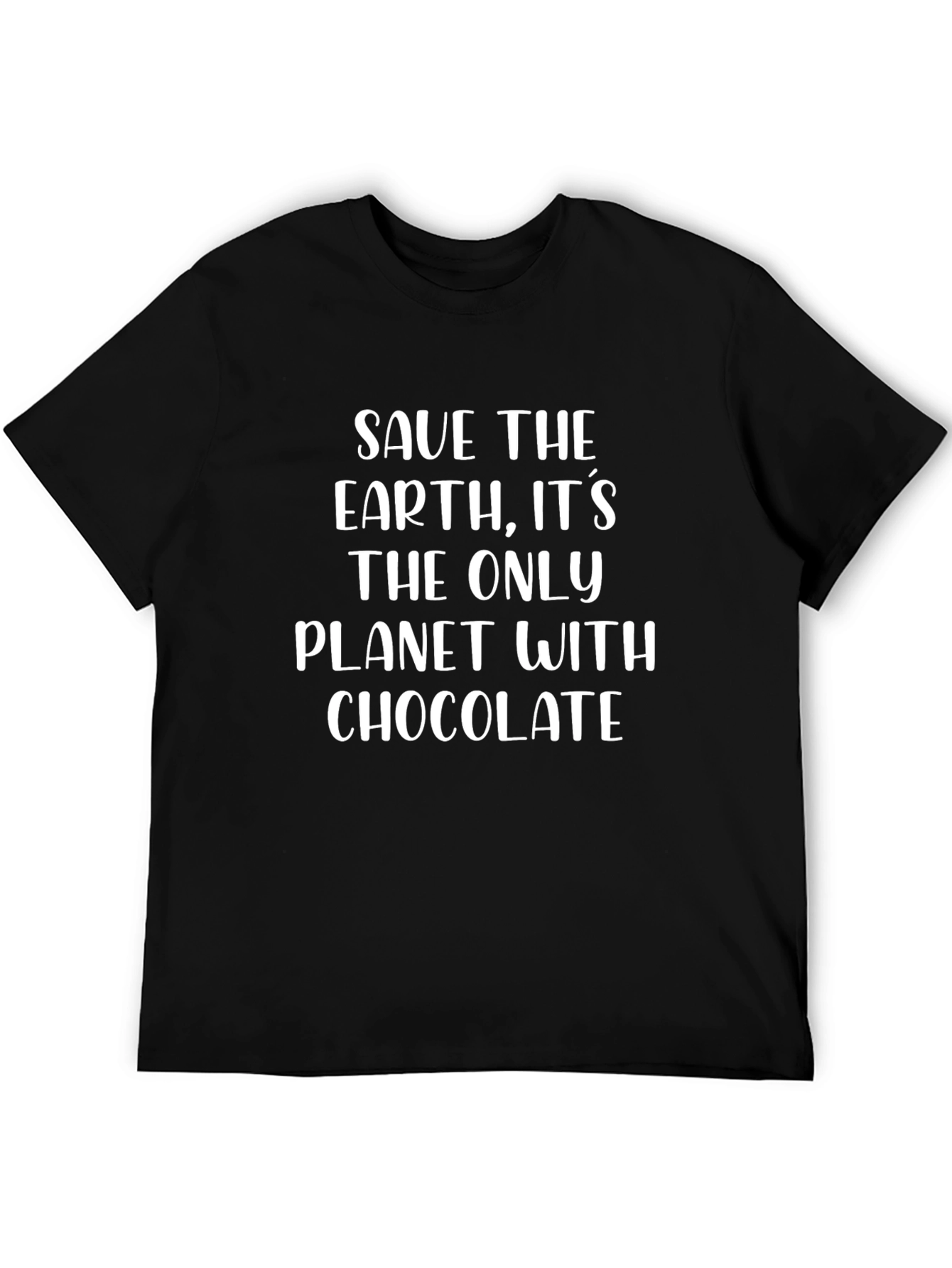 Save The Earth Chocolate T-Shirt