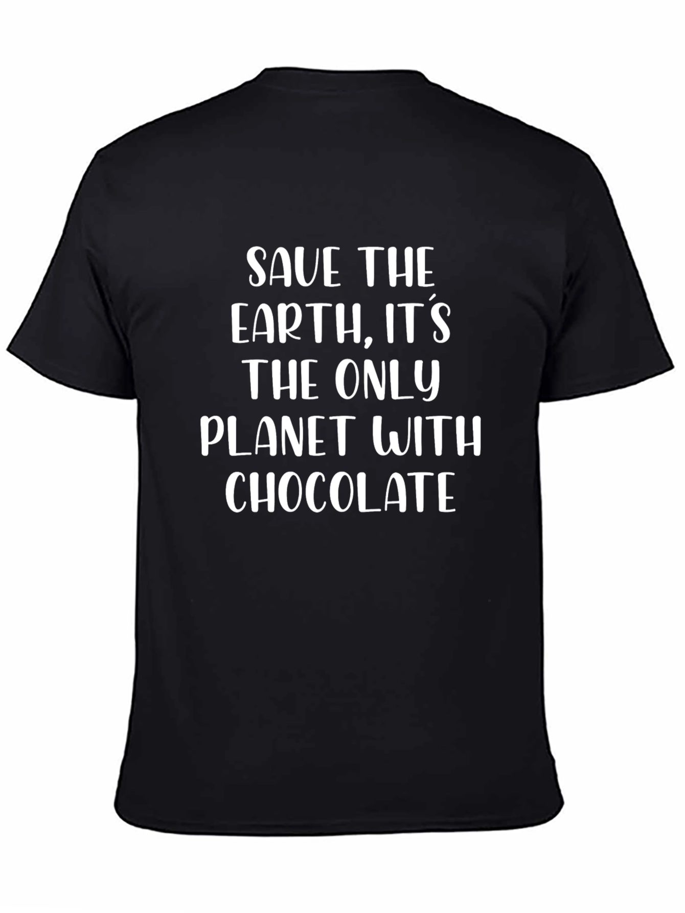 Save The Earth Chocolate T-Shirt