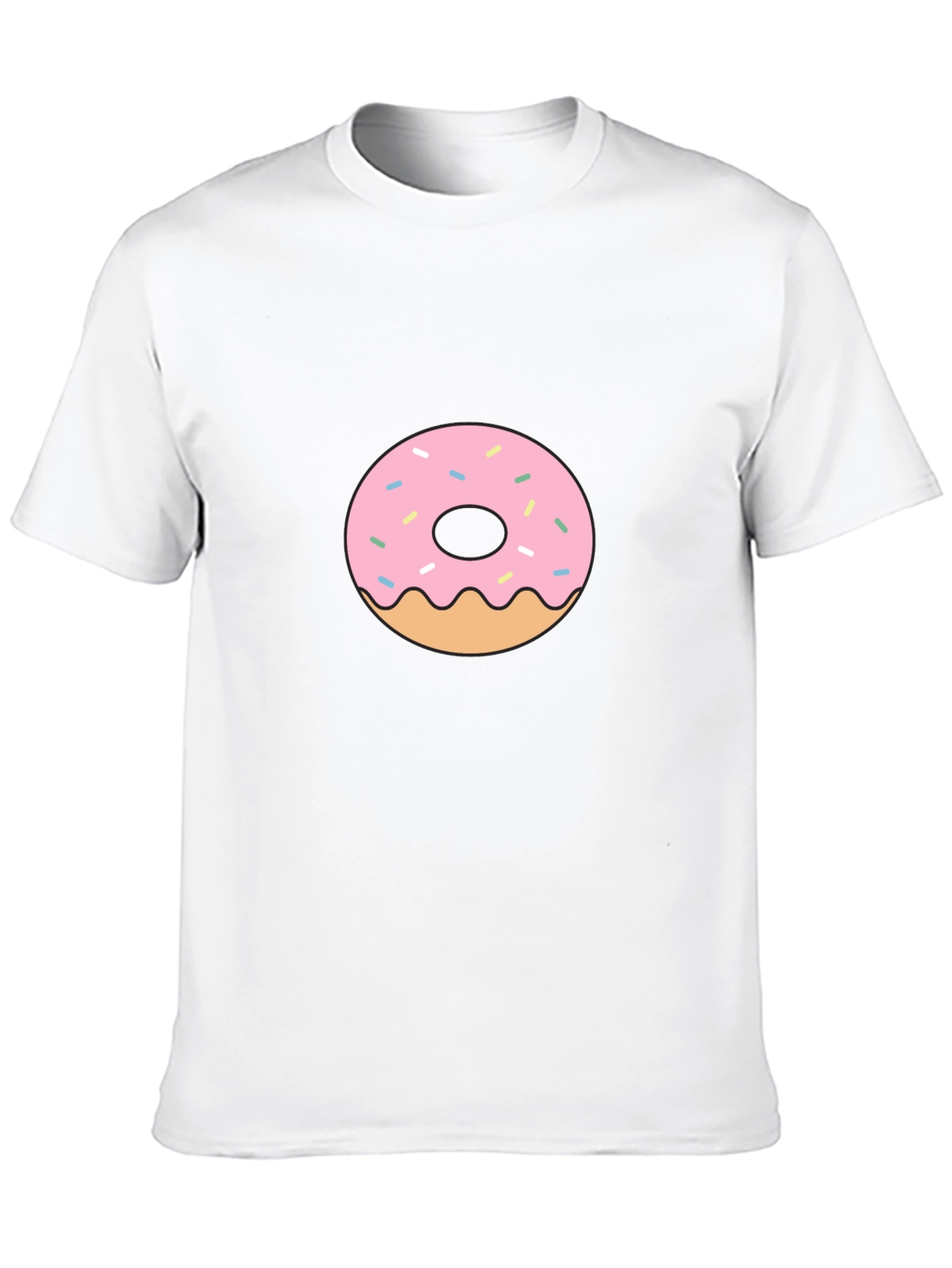 Donut Graphic Tee - Casual Style