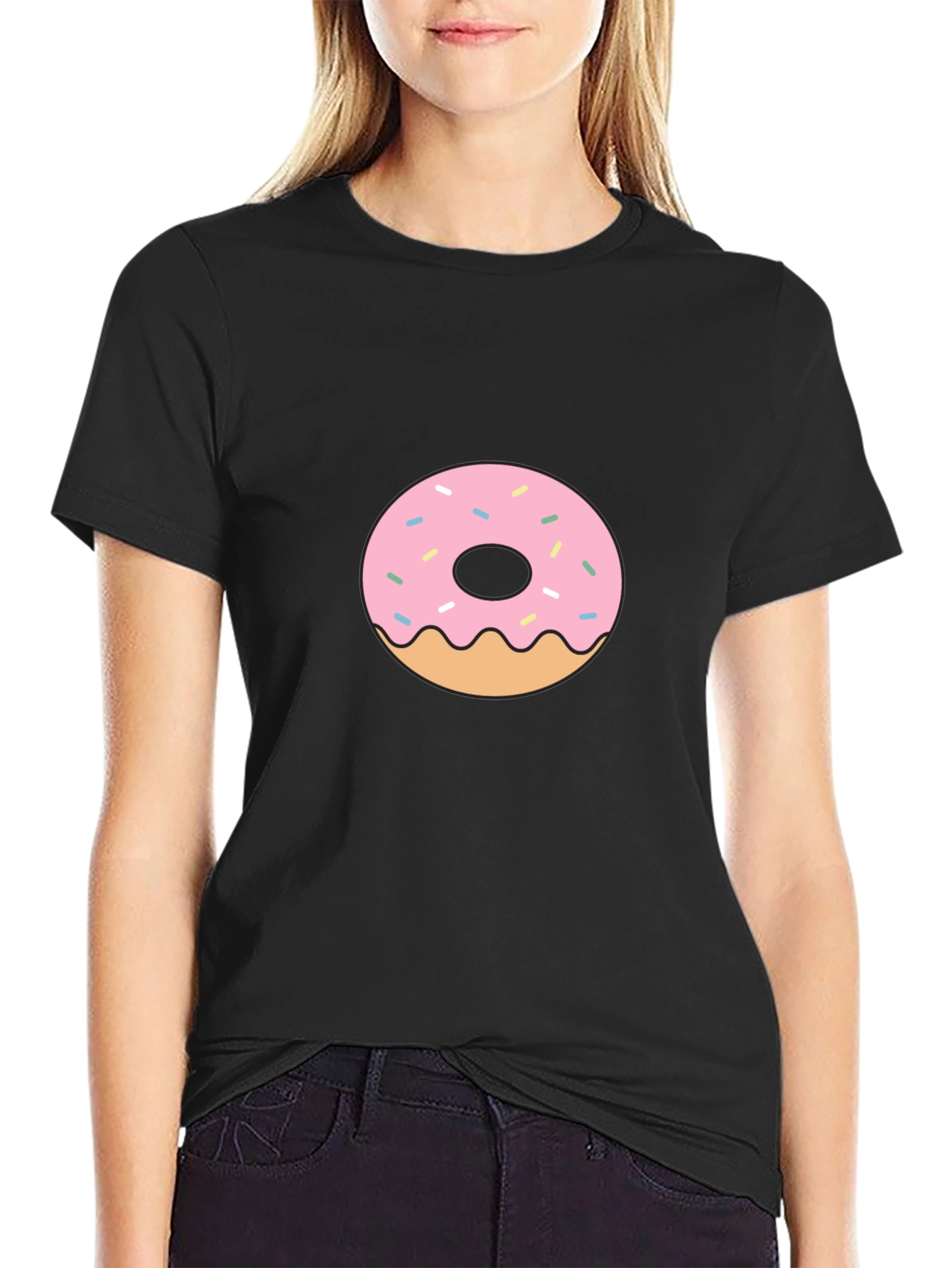 Donut Graphic Tee - Casual Style