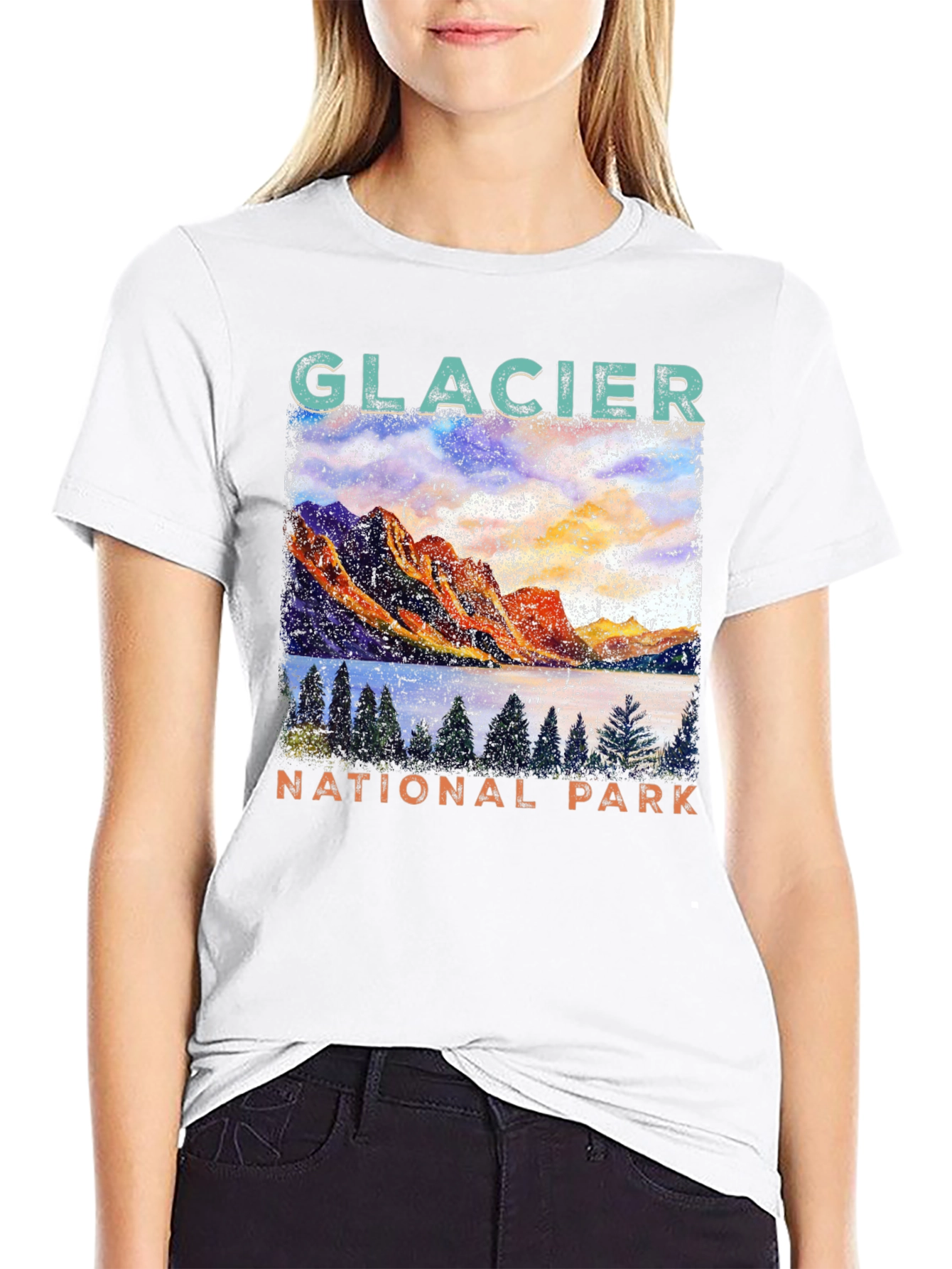 Glacier National Park Graphic Tee