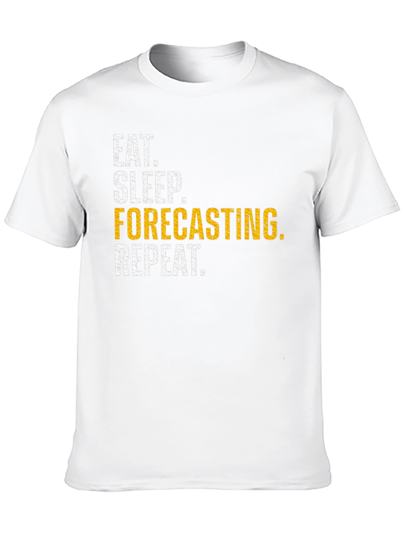 Eat Sleep Forecasting Repeat T-Shirt