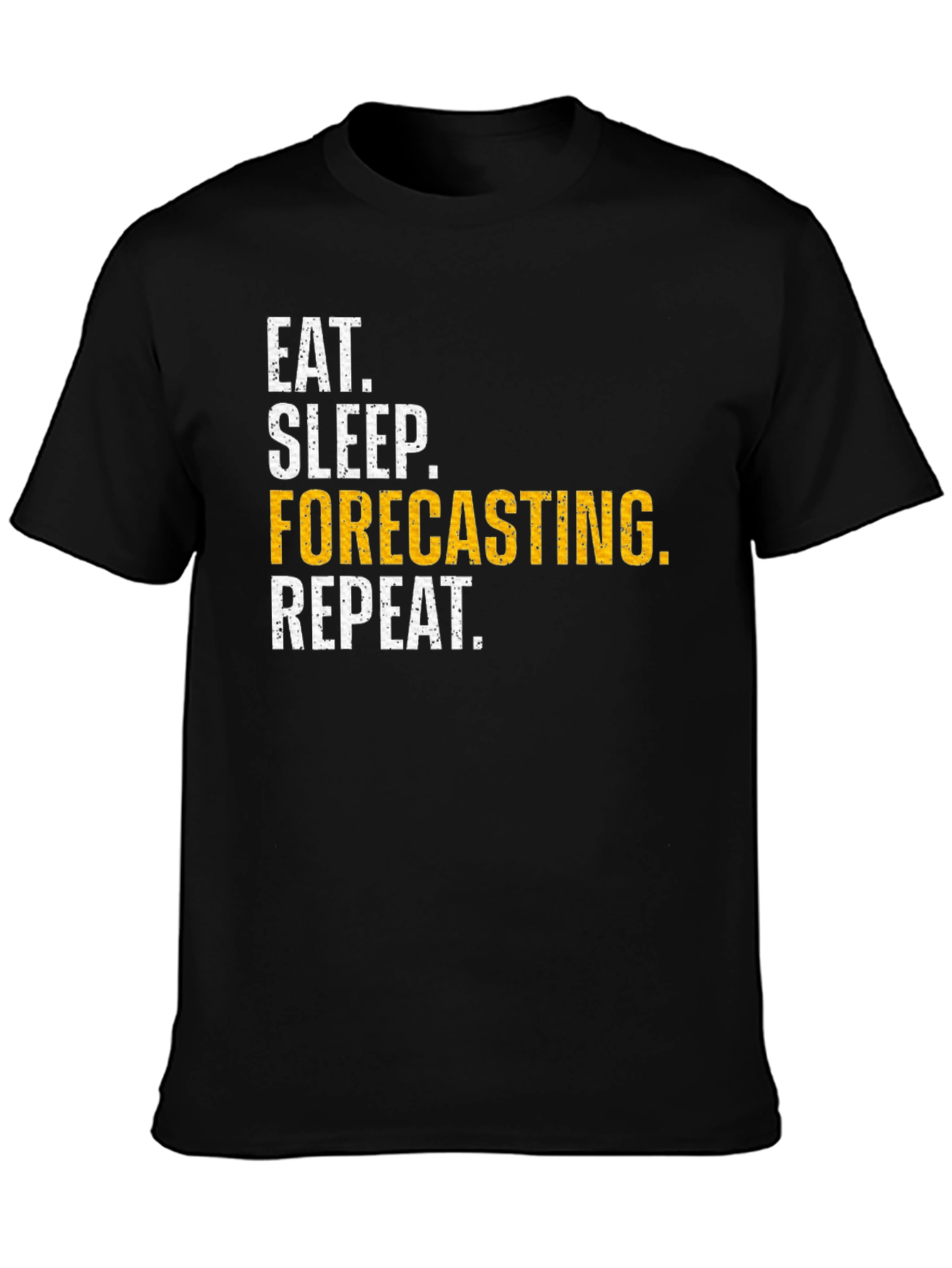 Eat Sleep Forecasting Repeat T-Shirt