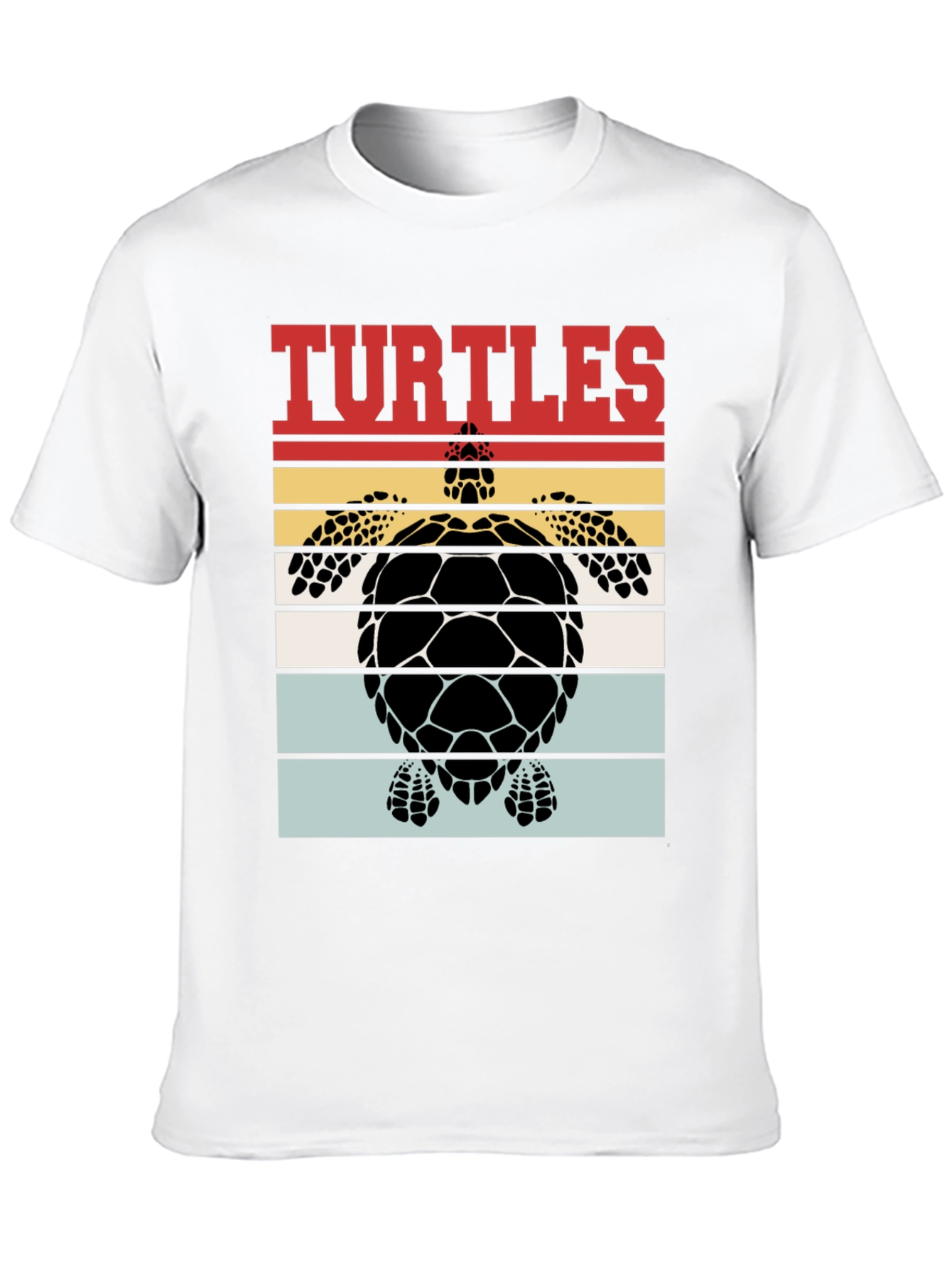 Retro Turtle Graphic T-Shirt