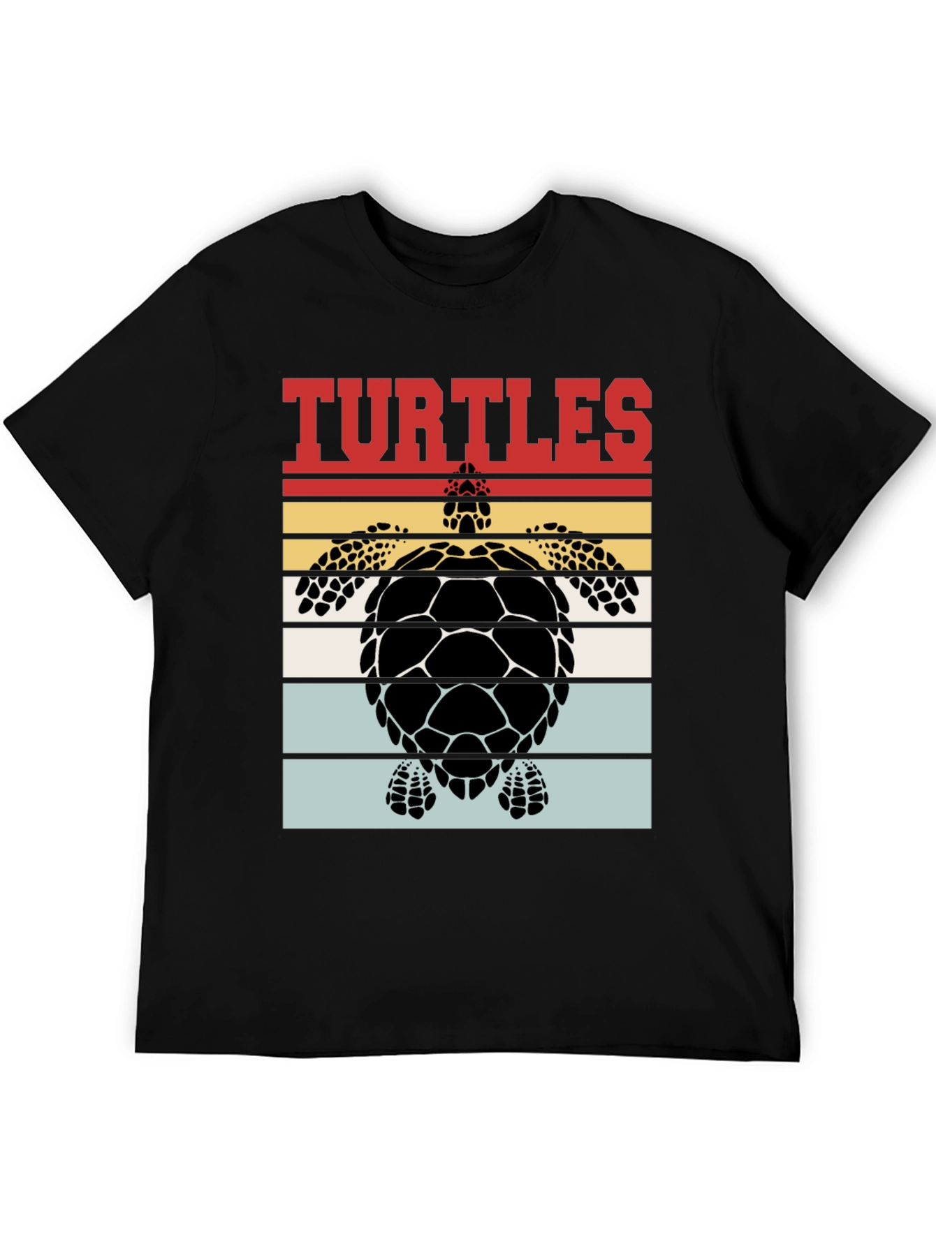 Retro Turtle Graphic T-Shirt