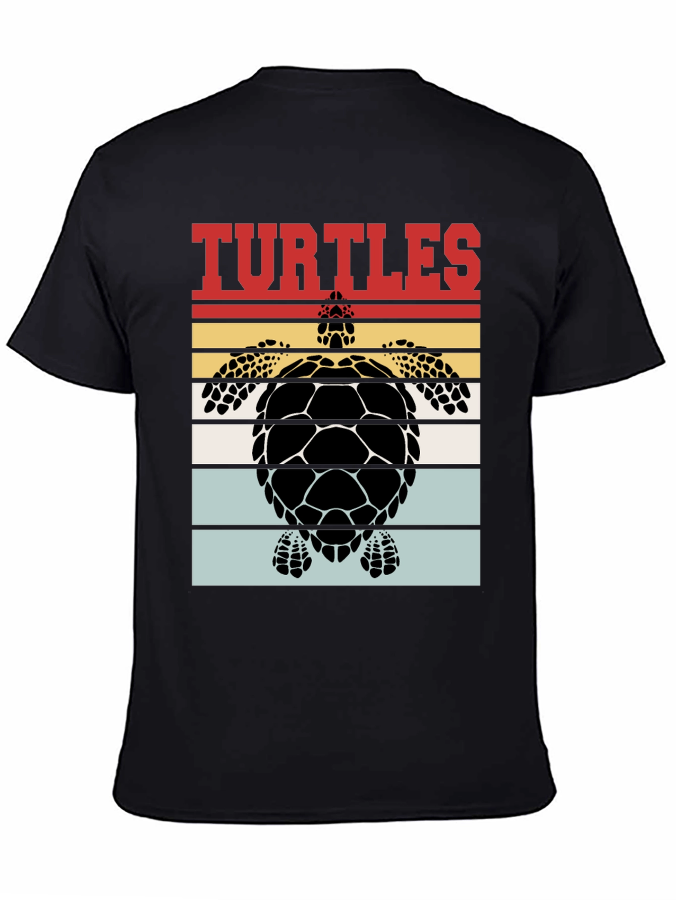 Retro Turtle Graphic T-Shirt