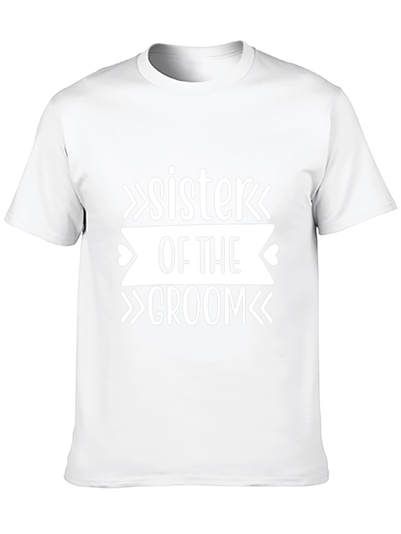 Sister of the Groom Tee - Wedding Party Shirt