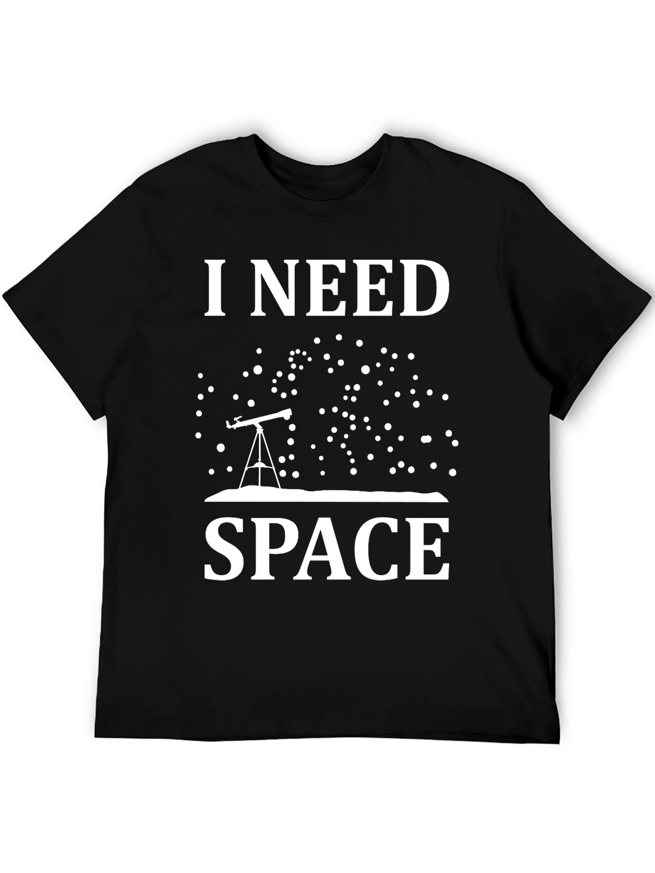 I Need Space Graphic Tee - Astronomy Shirt