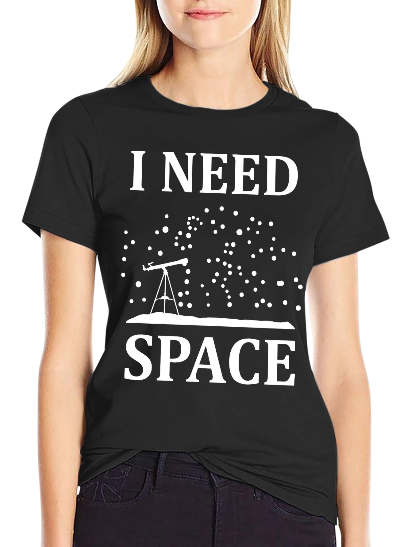 I Need Space Graphic Tee - Astronomy Shirt