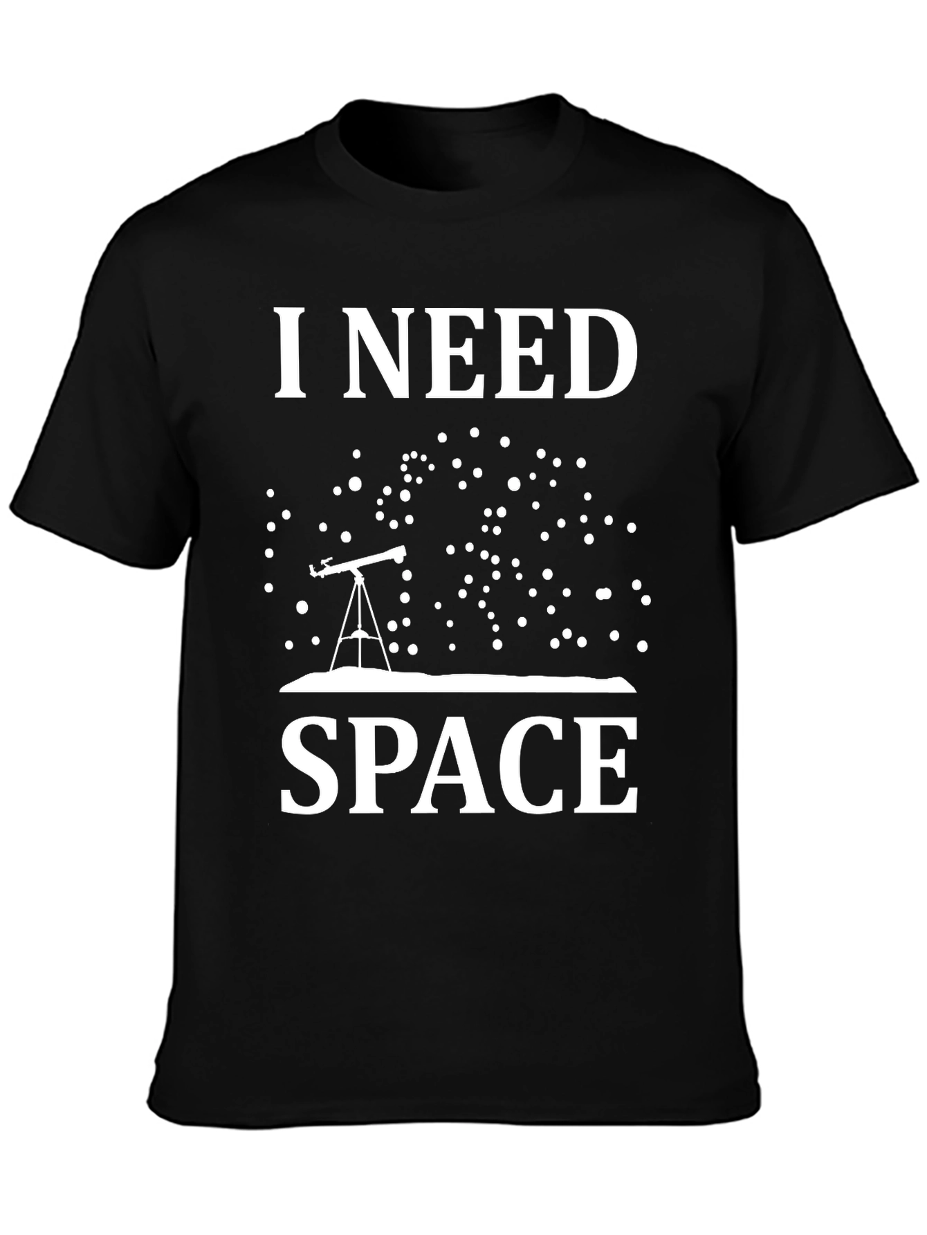 I Need Space Graphic Tee - Astronomy Shirt