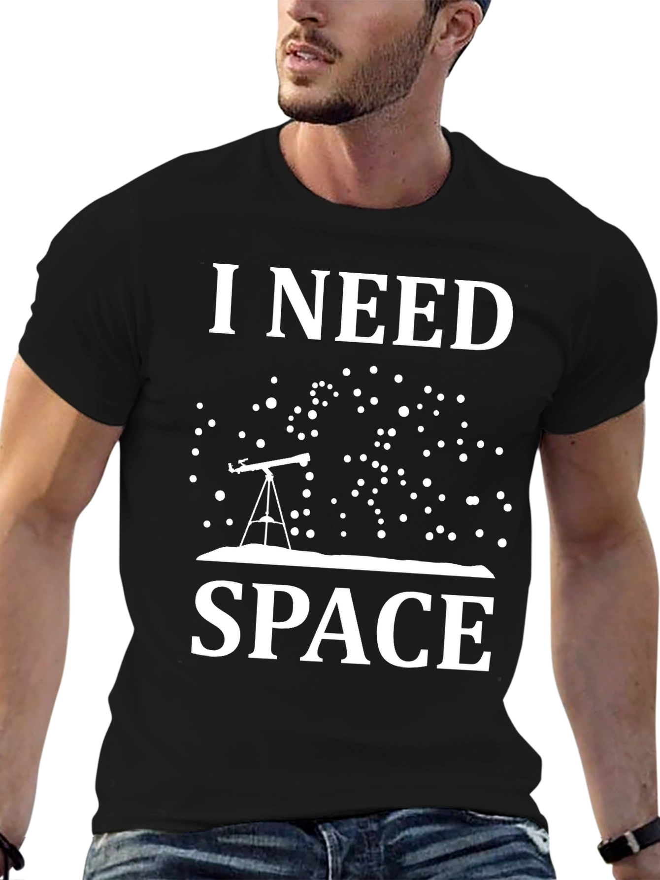 I Need Space Graphic Tee - Astronomy Shirt