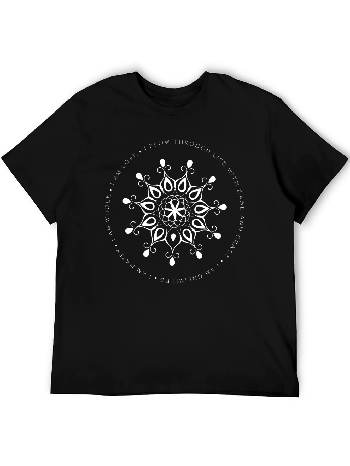 Affirmation Mandala Graphic T-Shirt