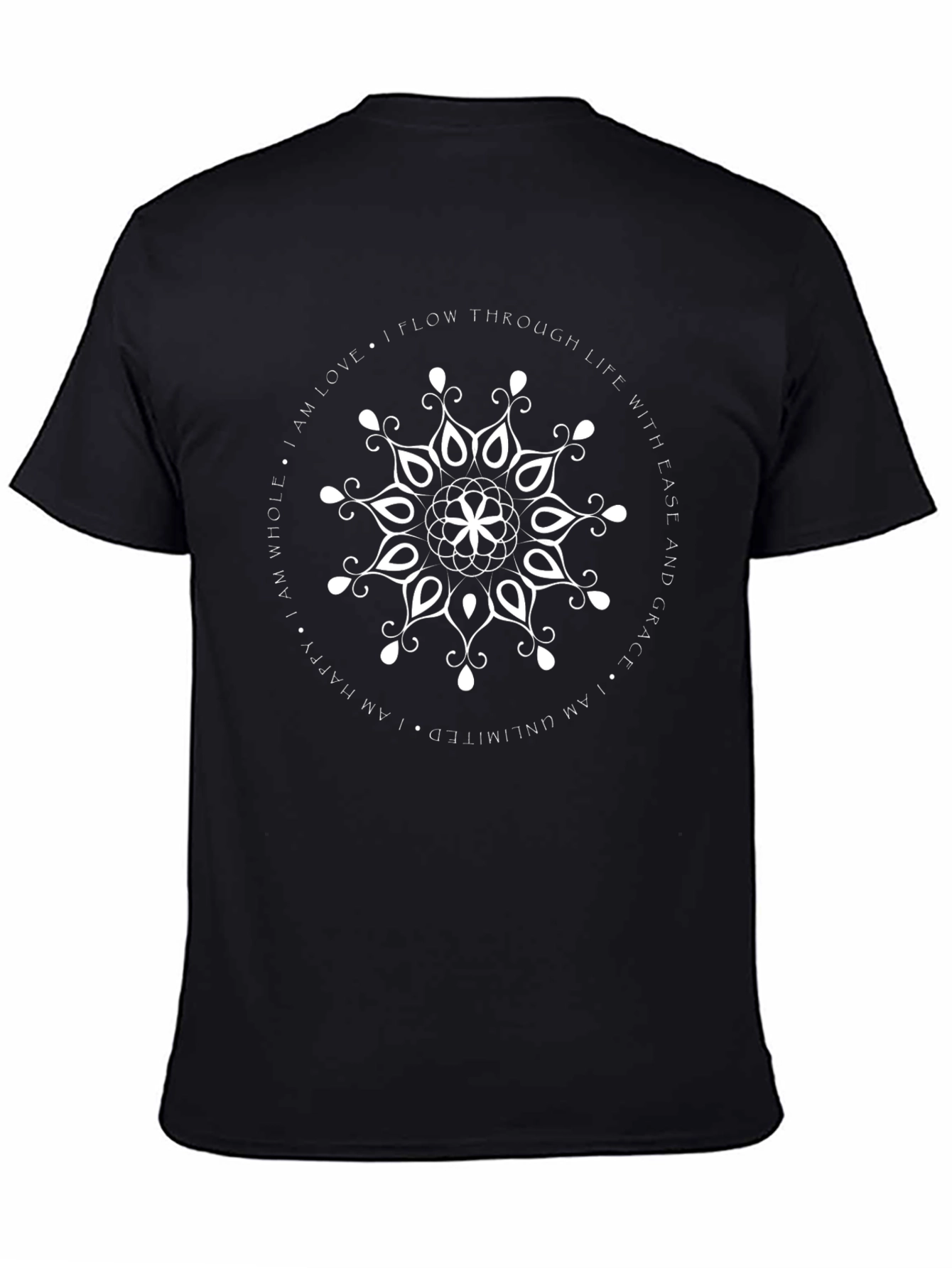 Affirmation Mandala Graphic T-Shirt