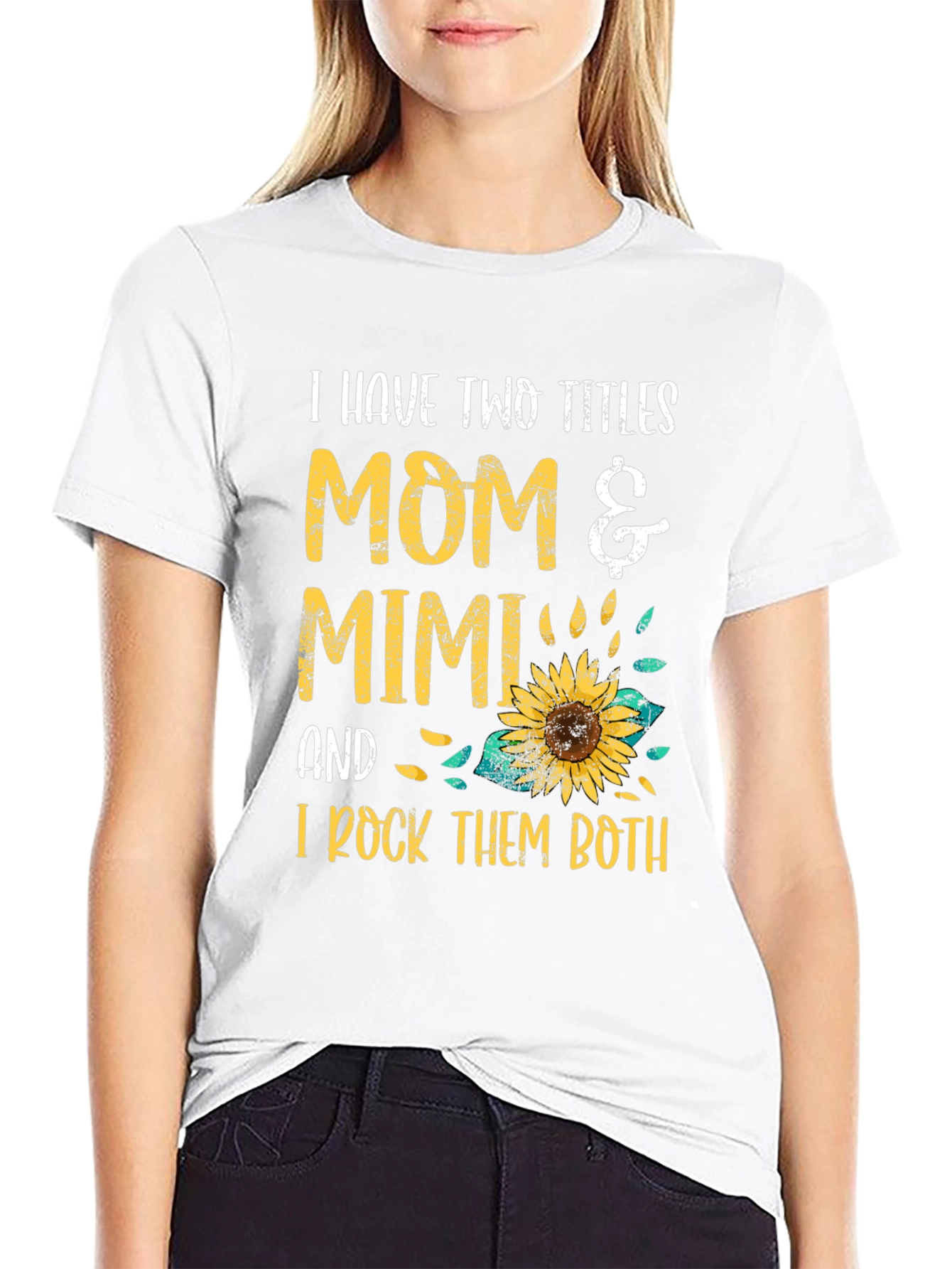 Mom & Mimi T-Shirt - I Rock Them Both!