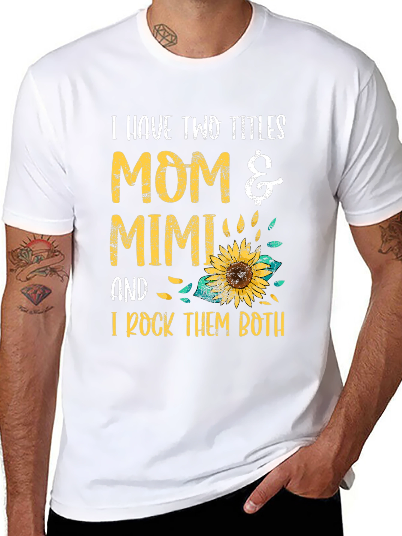 Mom & Mimi T-Shirt - I Rock Them Both!