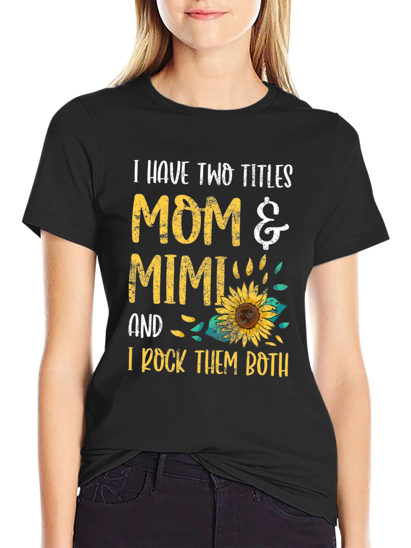 Mom & Mimi T-Shirt - I Rock Them Both!