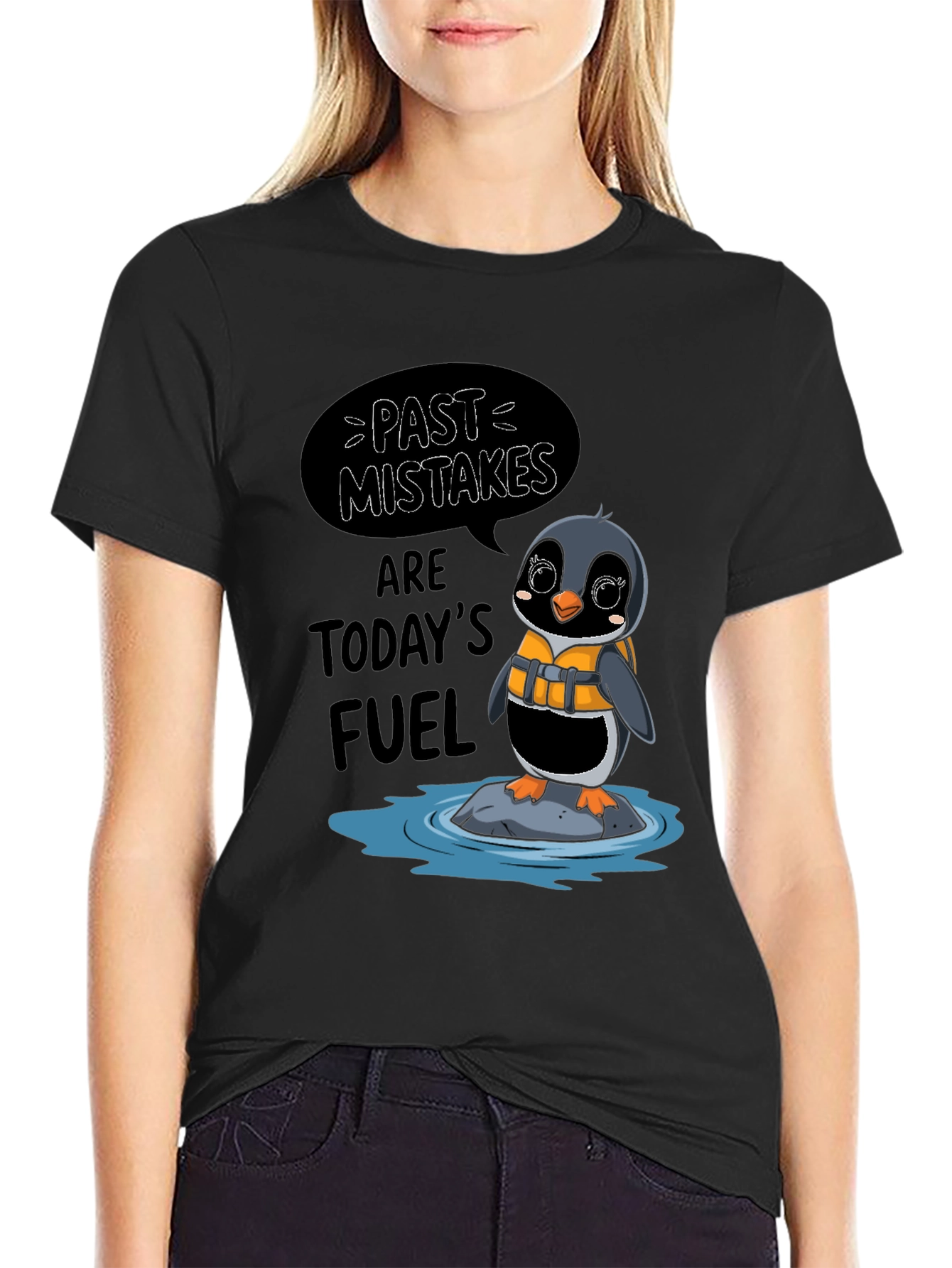 Past Mistakes Penguin T-Shirt