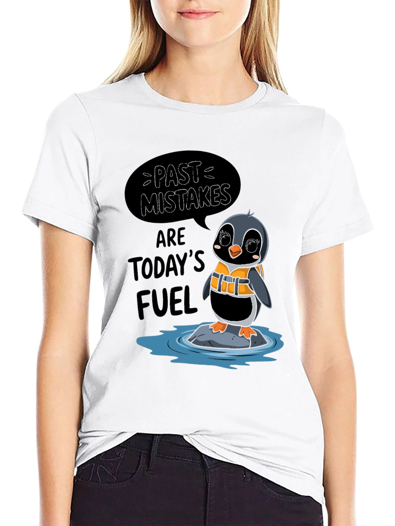 Past Mistakes Penguin T-Shirt