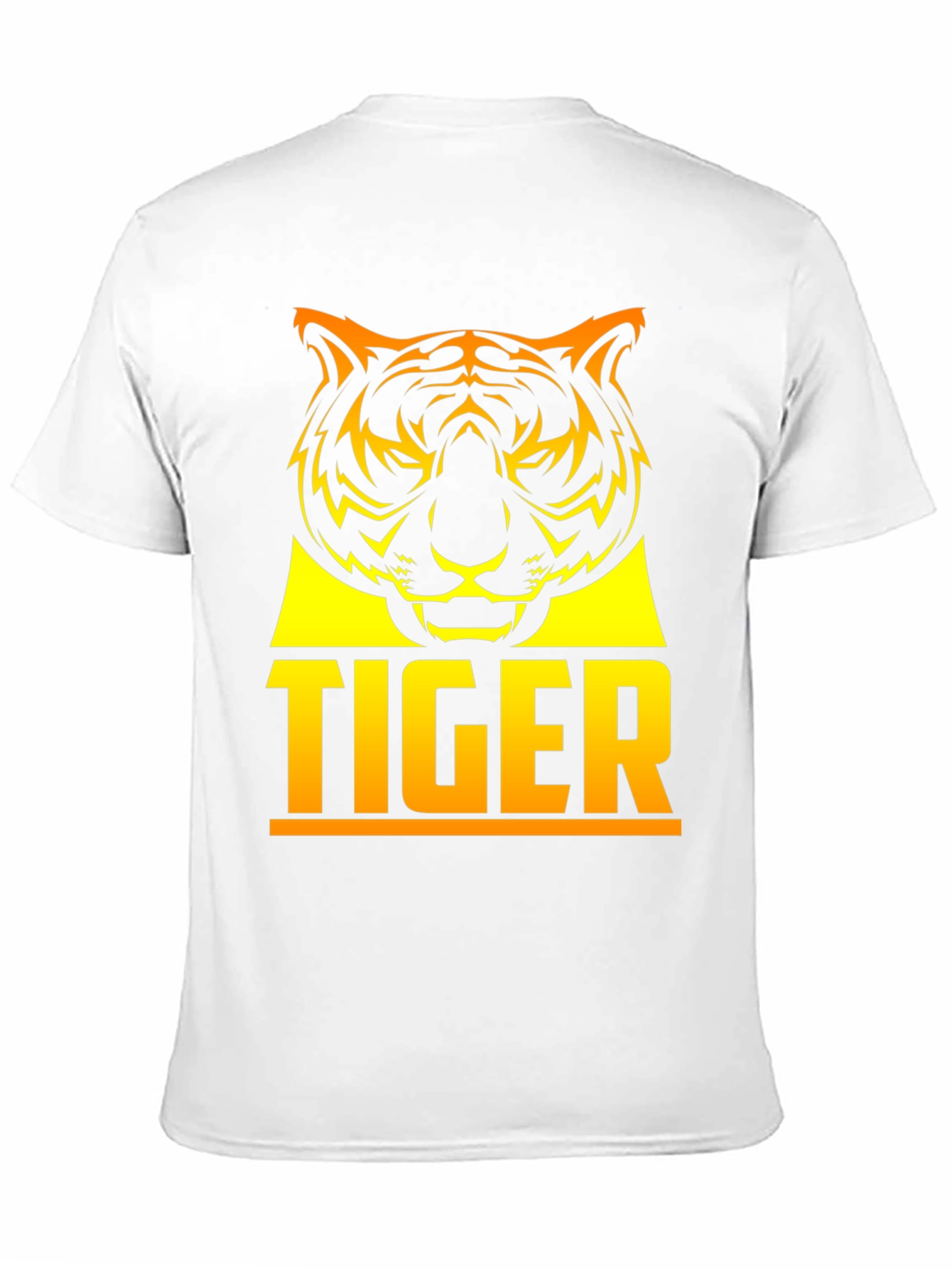 Bold Tiger Graphic Tee - Mens Black T-Shirt