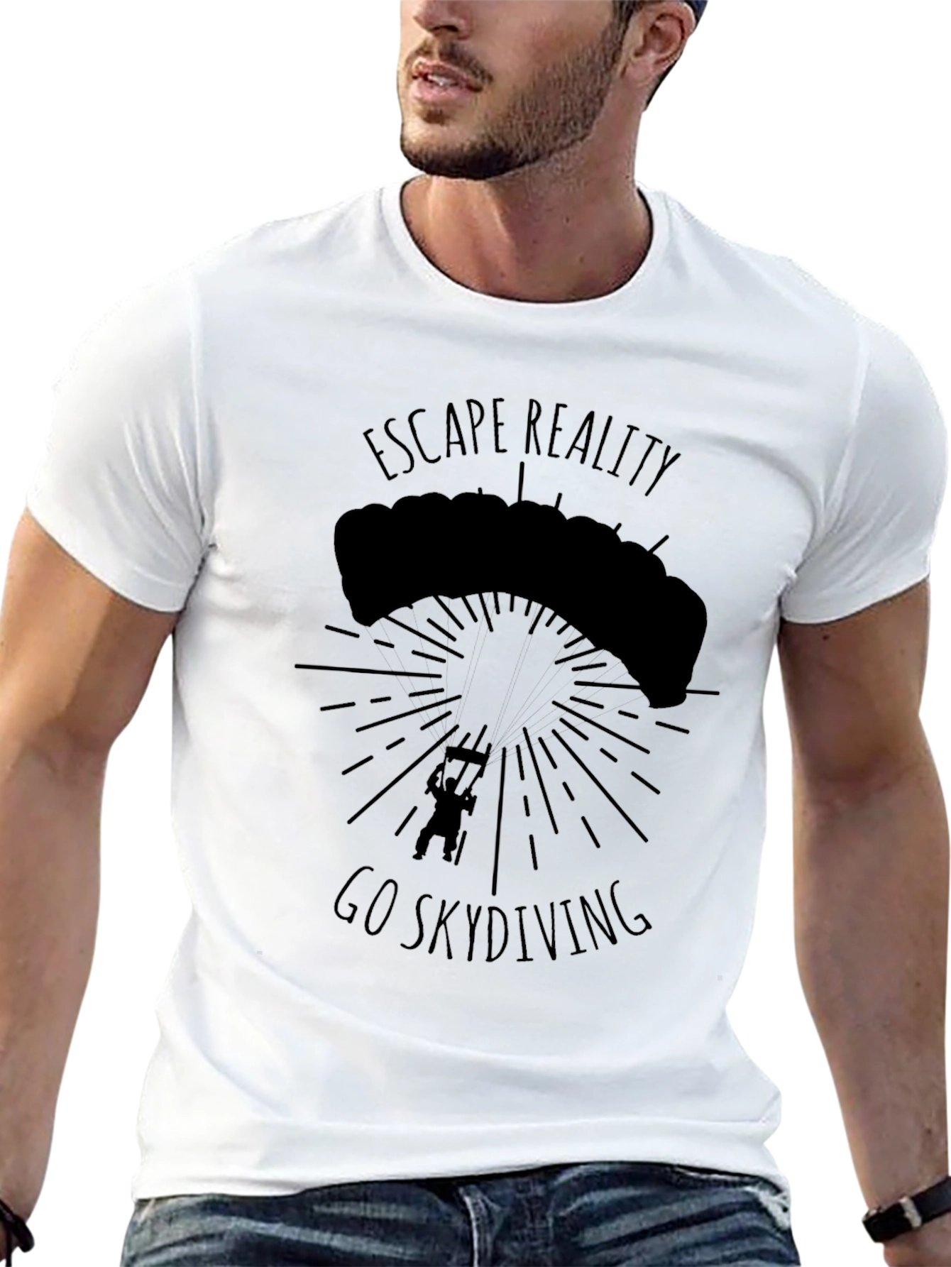 Escape Reality Skydiving T-Shirt - Adventure Ready