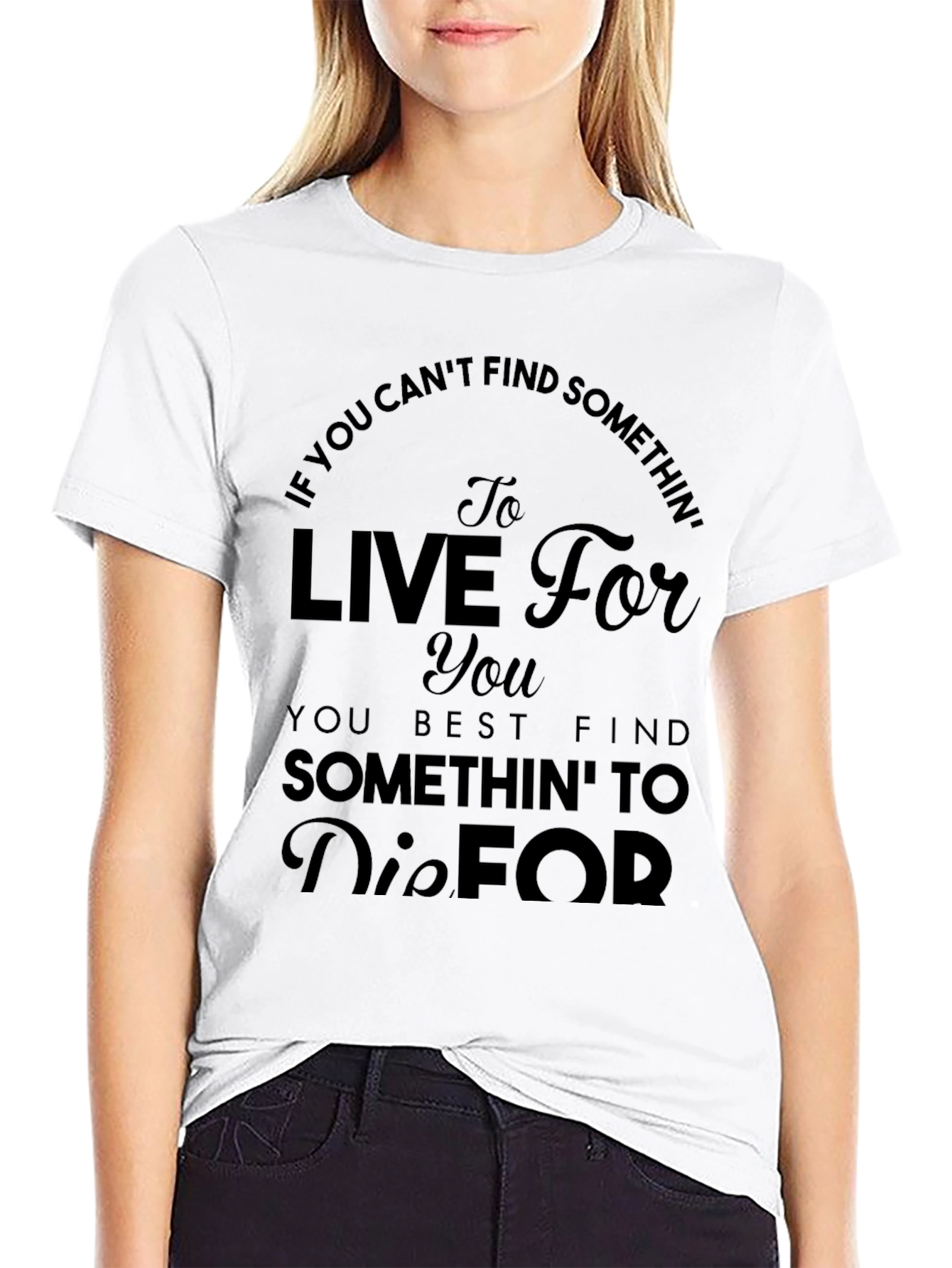 Live For T-Shirt - Inspiring Graphic Tee