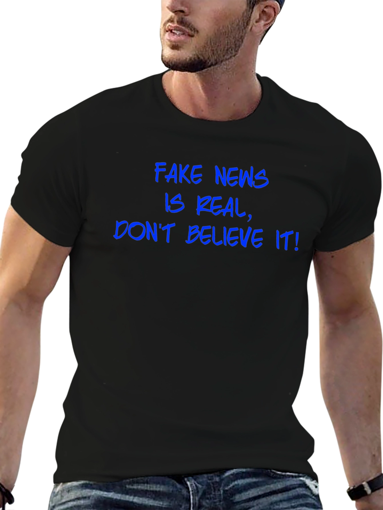 Fake News T-Shirt - Funny Slogan Tee