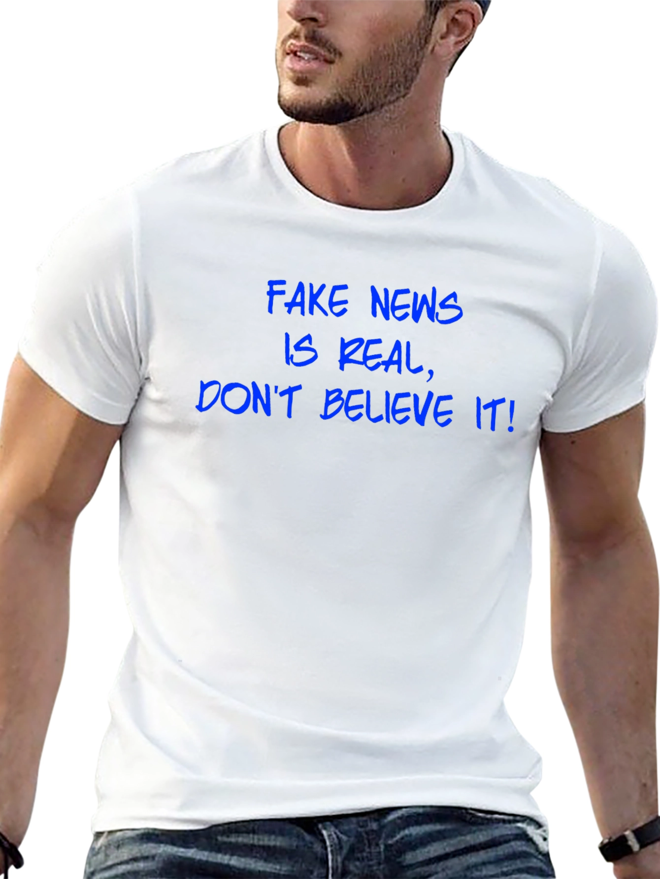 Fake News T-Shirt - Funny Slogan Tee