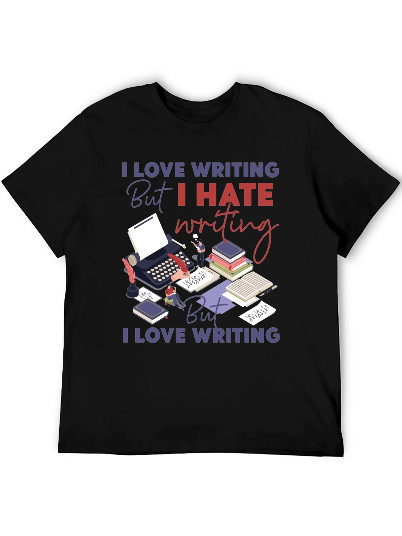 I Love Writing T-Shirt