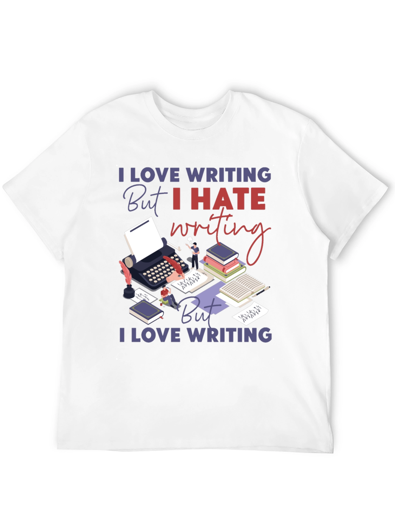 I Love Writing T-Shirt