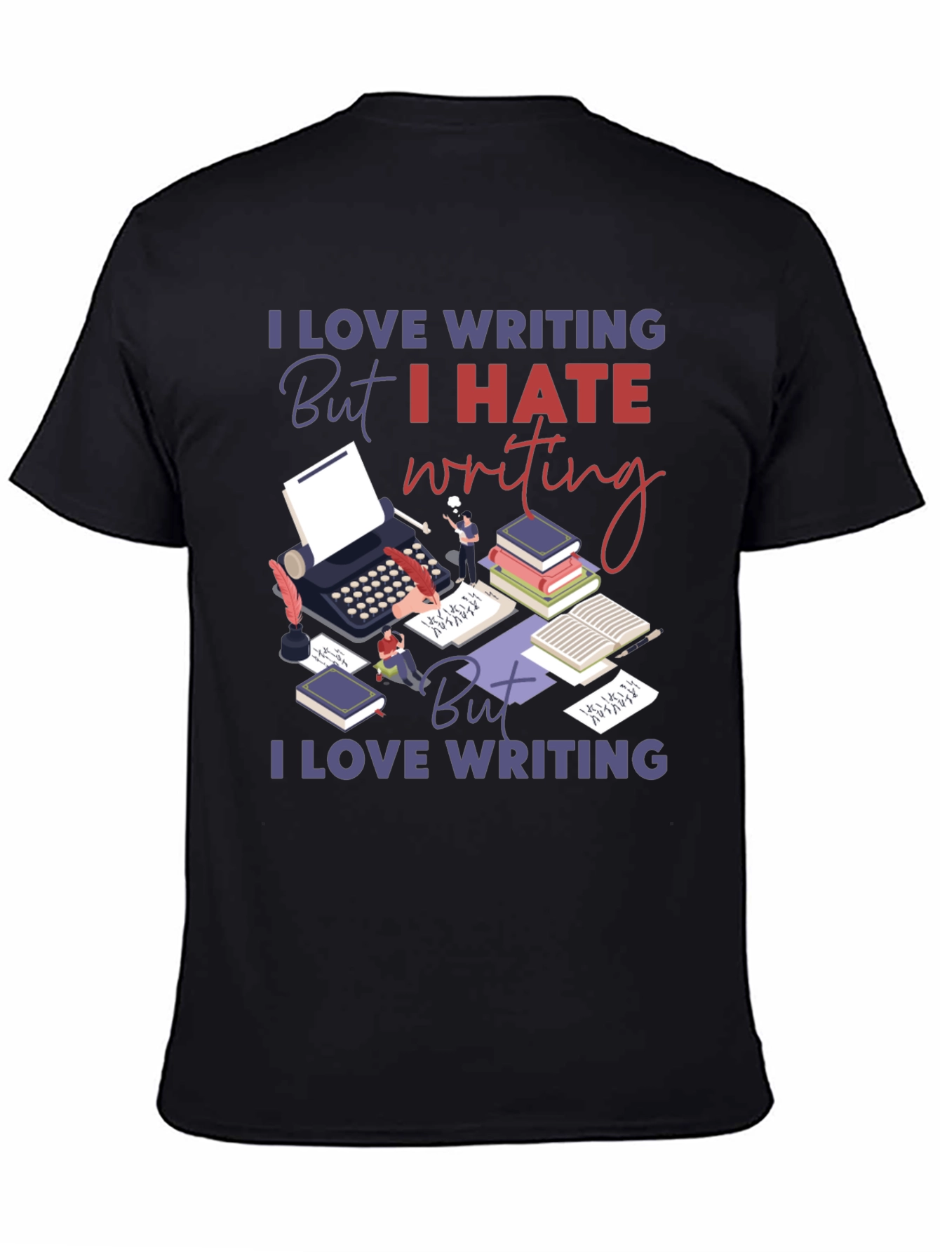 I Love Writing T-Shirt
