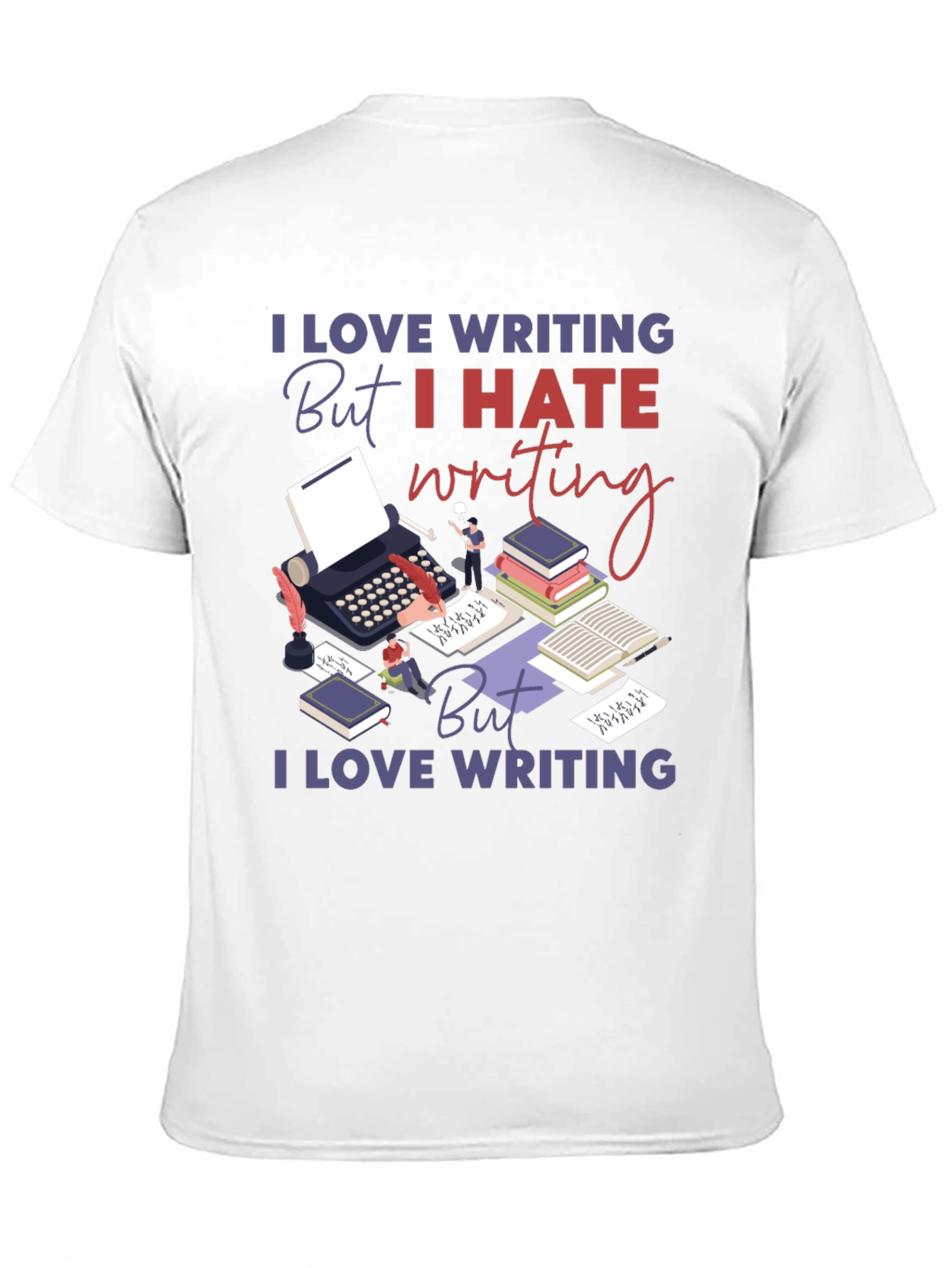 I Love Writing T-Shirt
