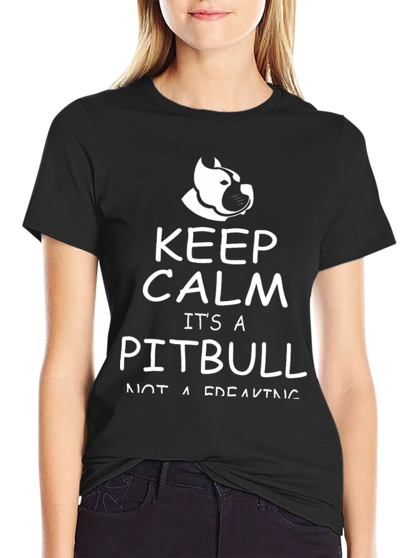 Keep Calm Its A Pitbull T-Shirt