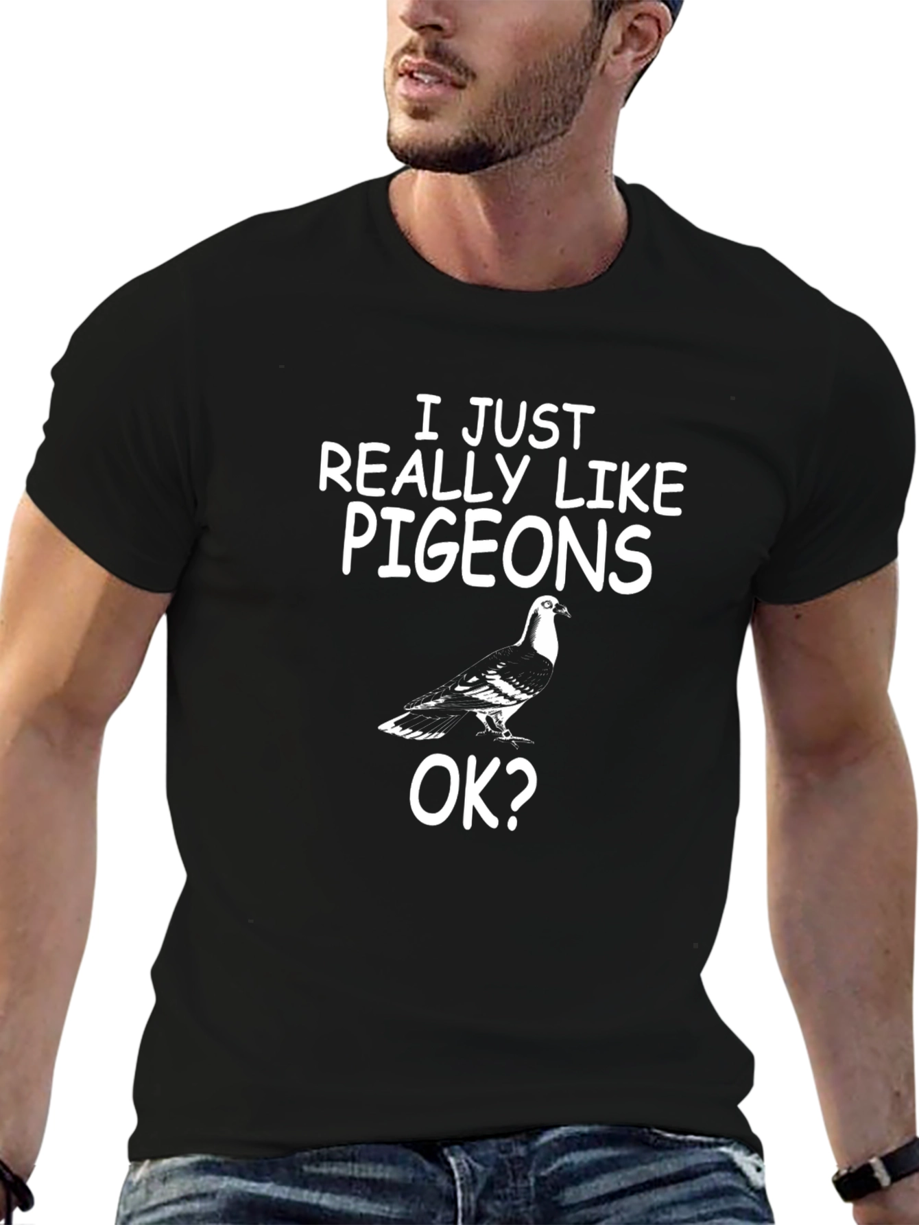 I Just Really Like Pigeons OK? T-Shirt