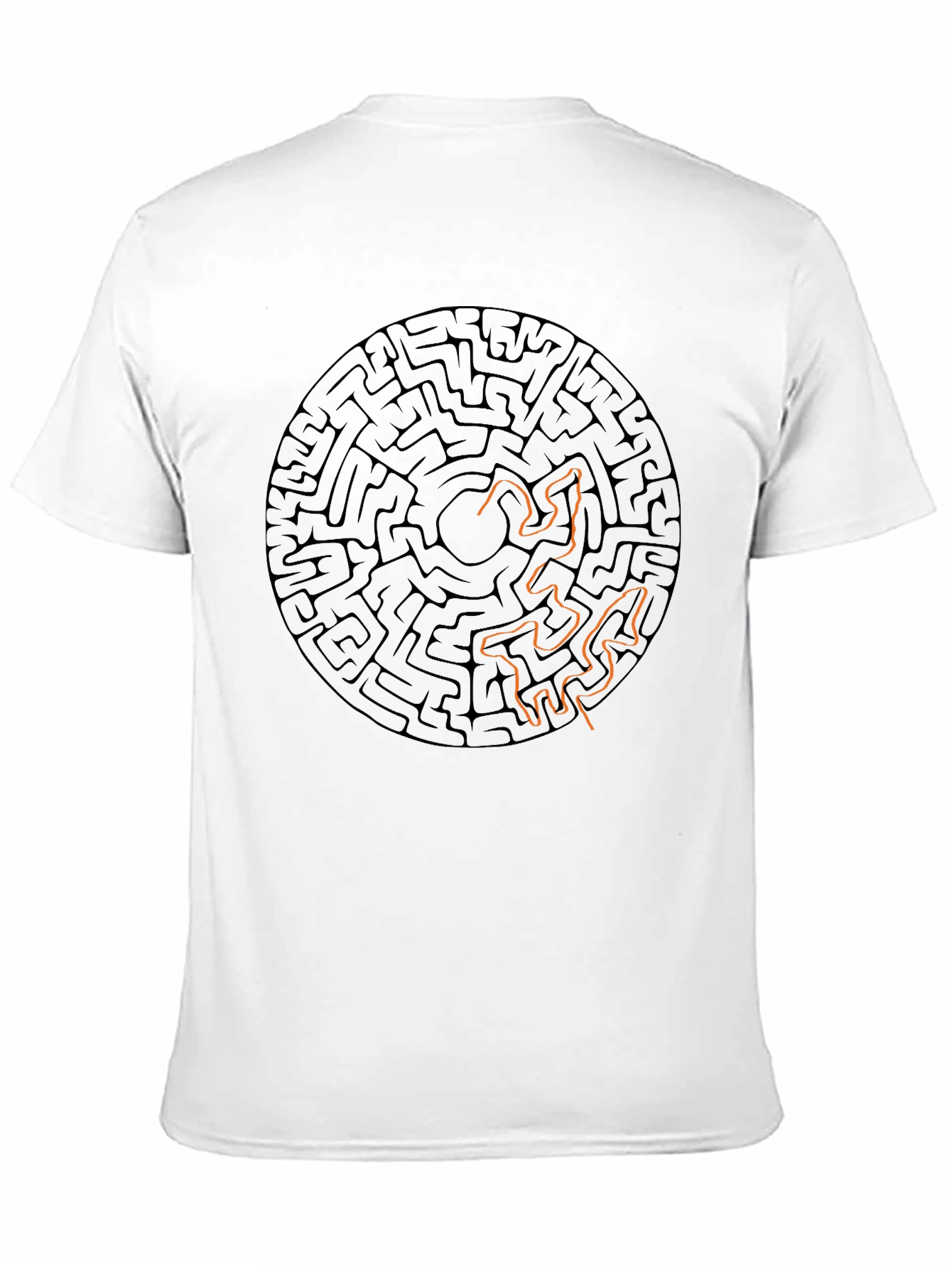 Maze Runner T-Shirt - Geometric Graphic Print