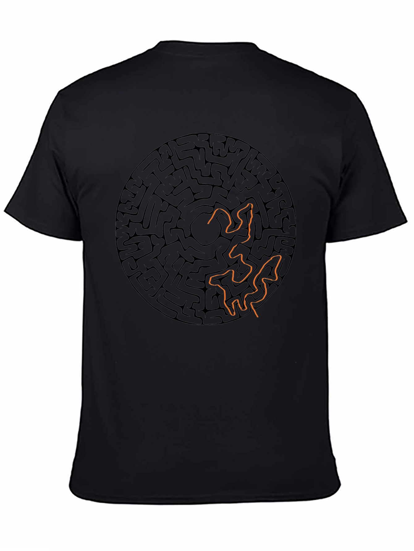 Maze Runner T-Shirt - Geometric Graphic Print