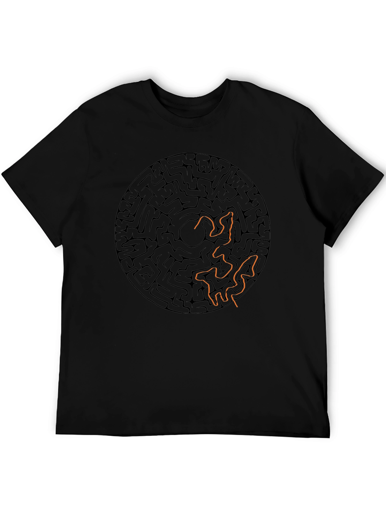 Maze Runner T-Shirt - Geometric Graphic Print
