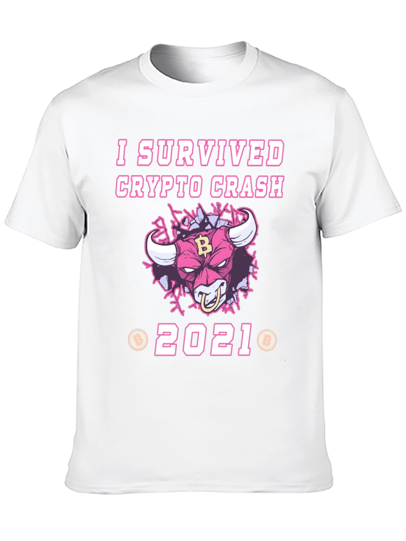 I Survived Crypto Crash 2021 T-Shirt