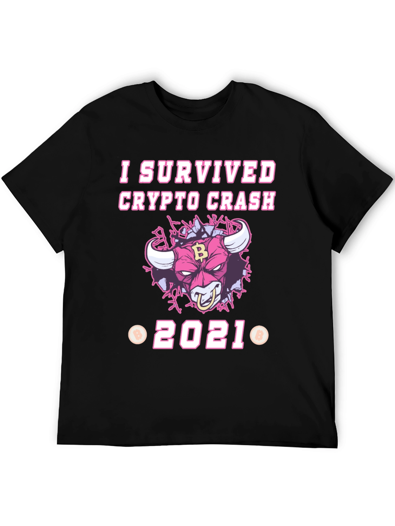 I Survived Crypto Crash 2021 T-Shirt