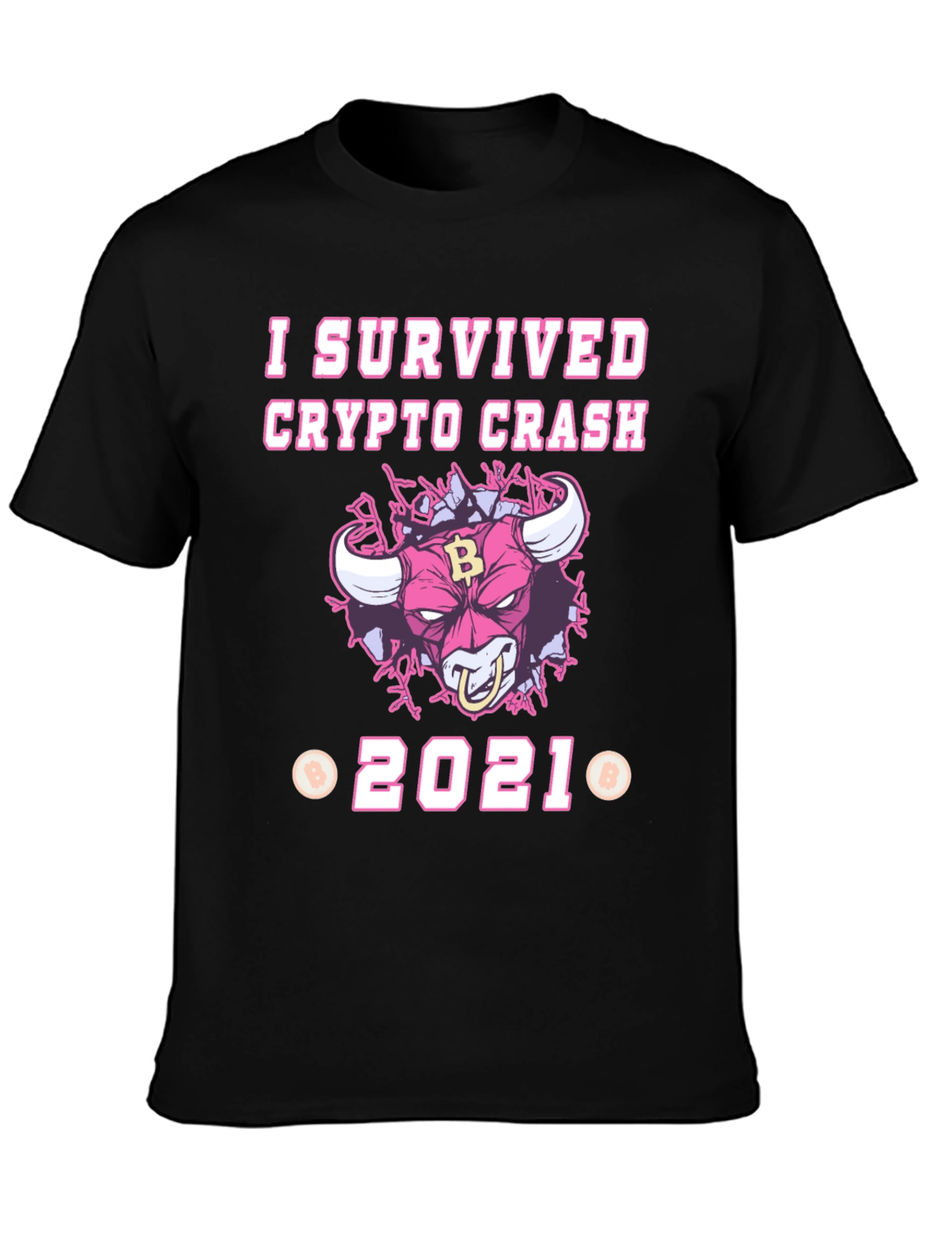I Survived Crypto Crash 2021 T-Shirt