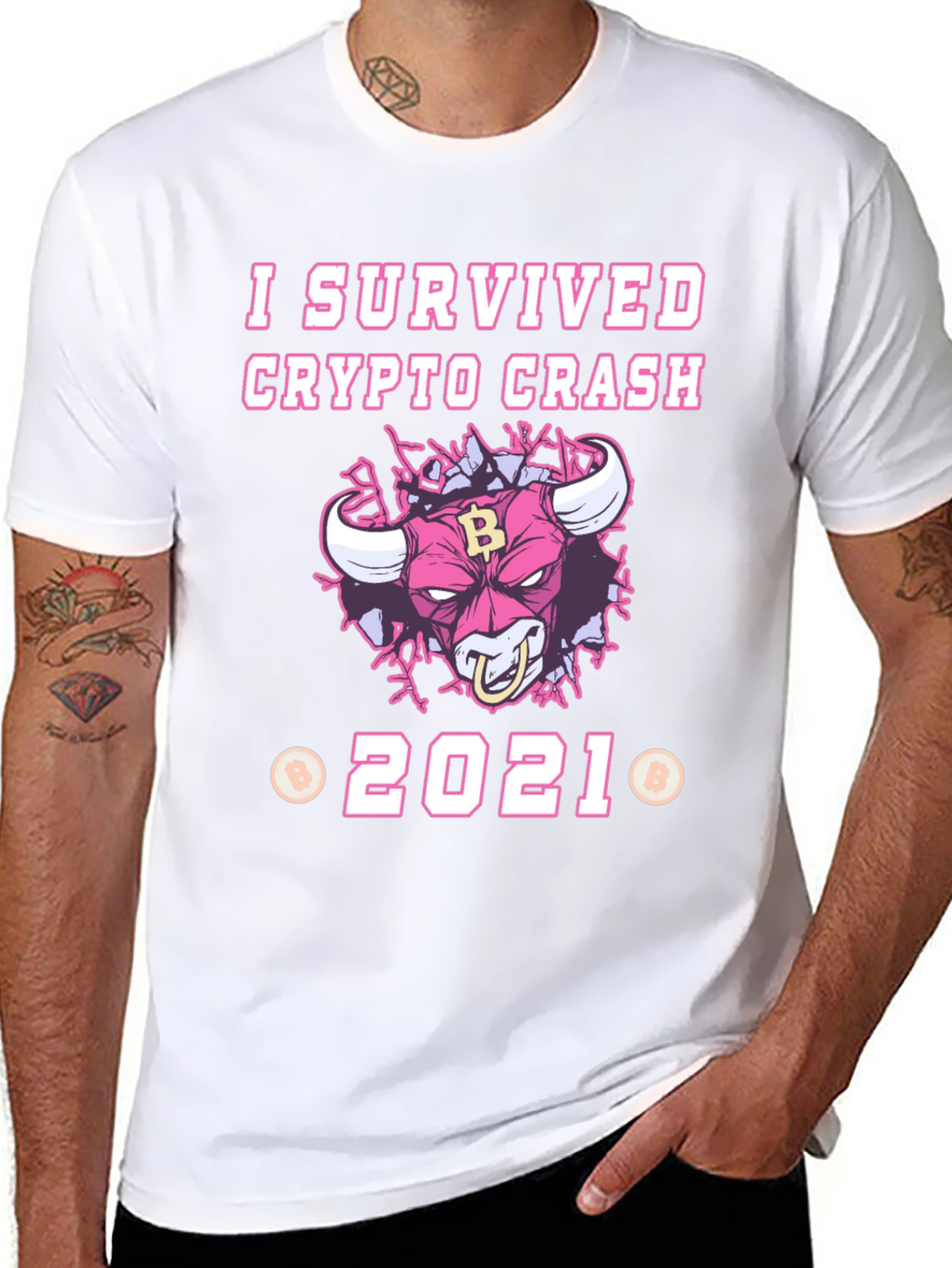 I Survived Crypto Crash 2021 T-Shirt