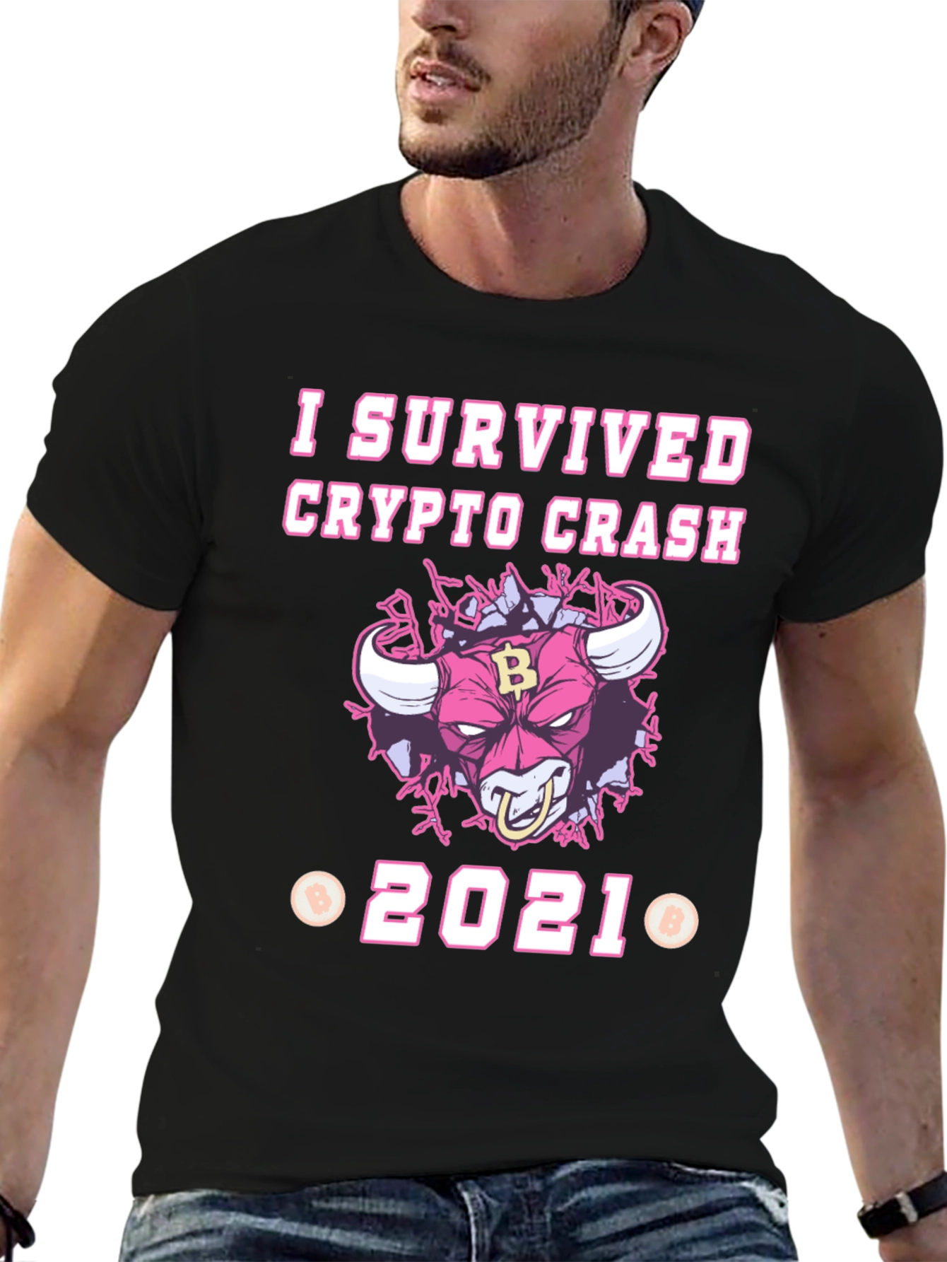 I Survived Crypto Crash 2021 T-Shirt