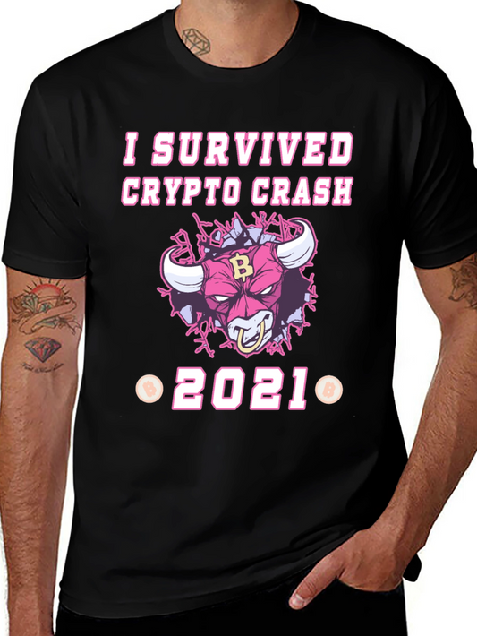 I Survived Crypto Crash 2021 T-Shirt