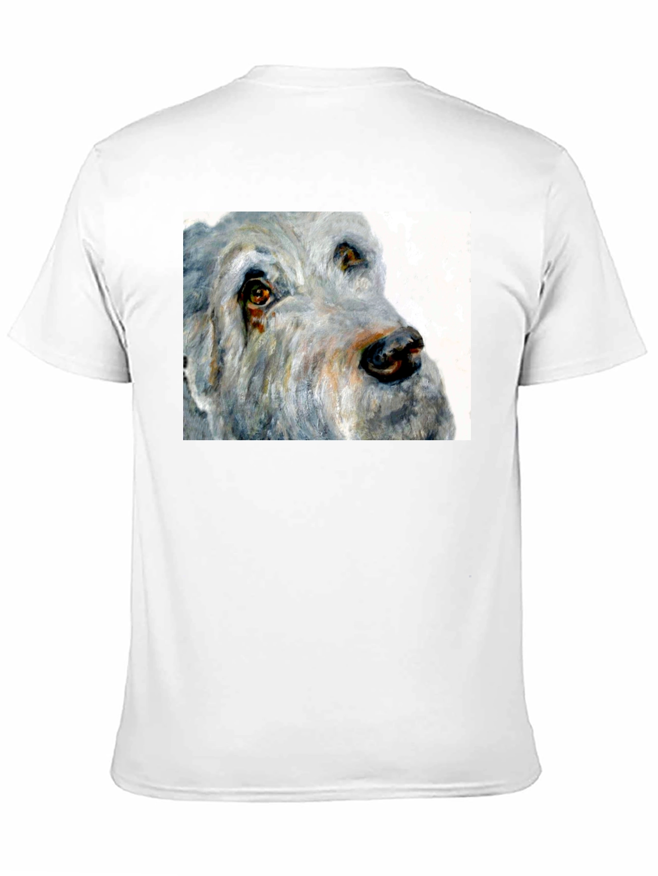 Dog Portrait Black T-Shirt