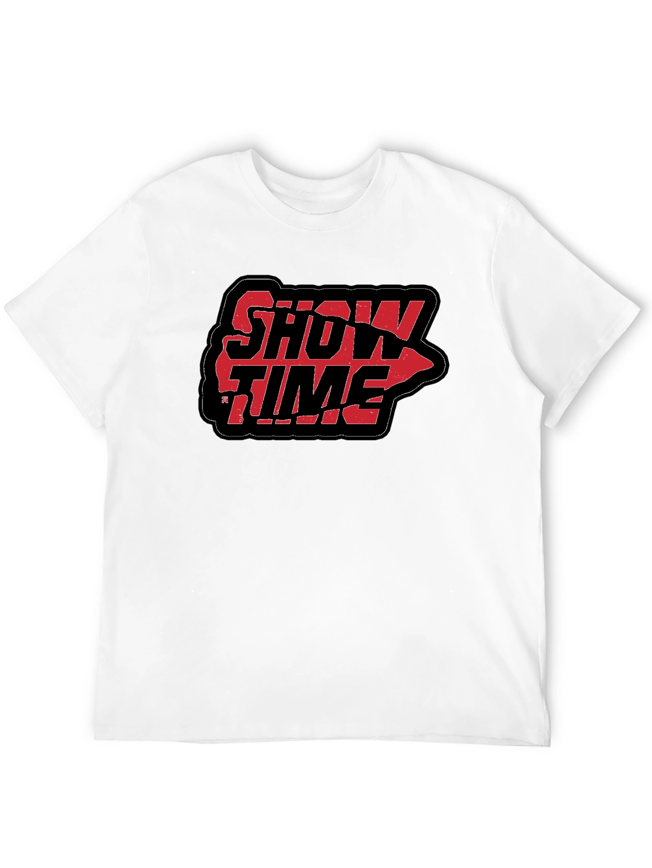 Showtime Graphic T-Shirt - Black Cotton Tee
