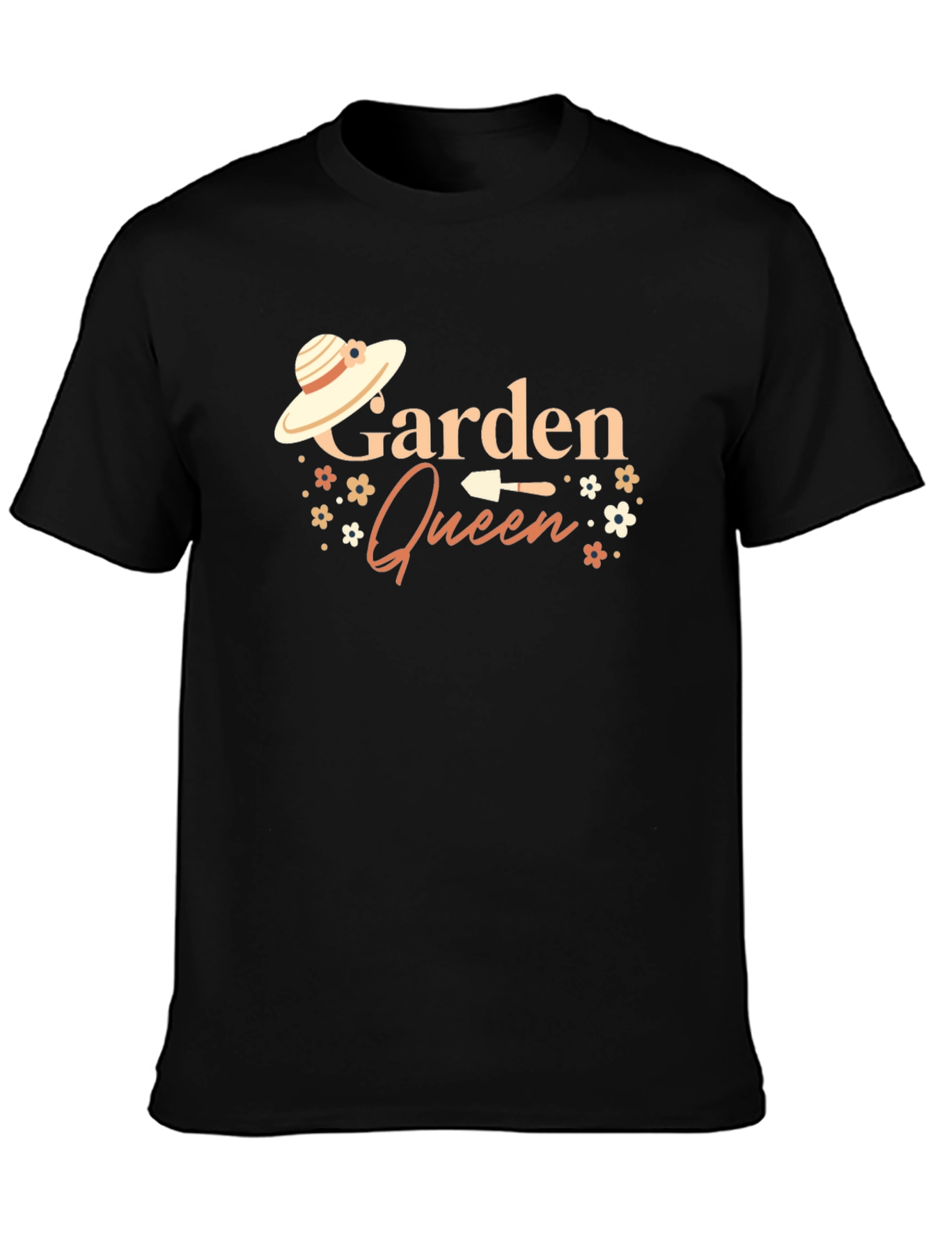 Garden Queen Black Graphic T-Shirt