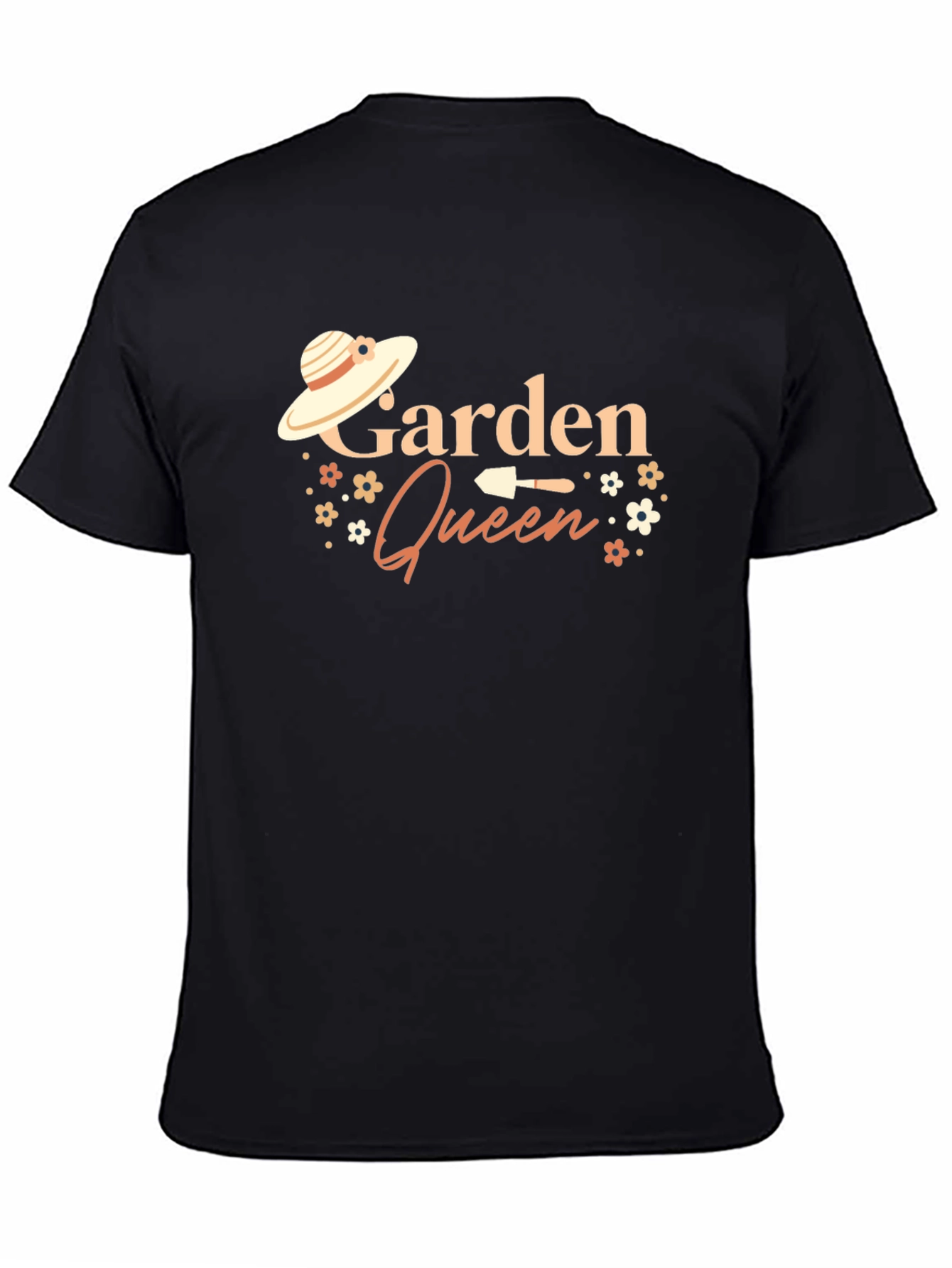 Garden Queen Black Graphic T-Shirt