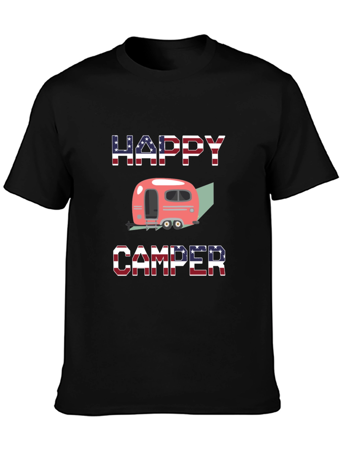 Happy Camper Graphic T-Shirt